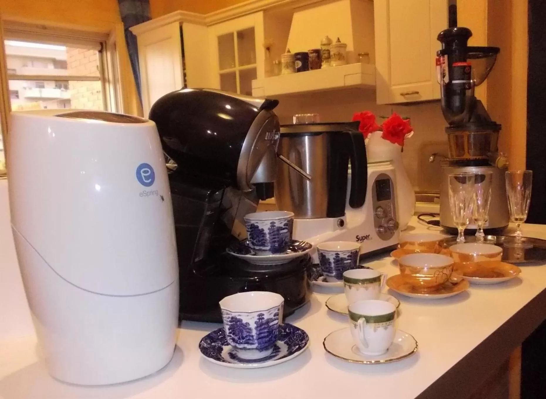 Coffee/tea facilities in Domus Aurea