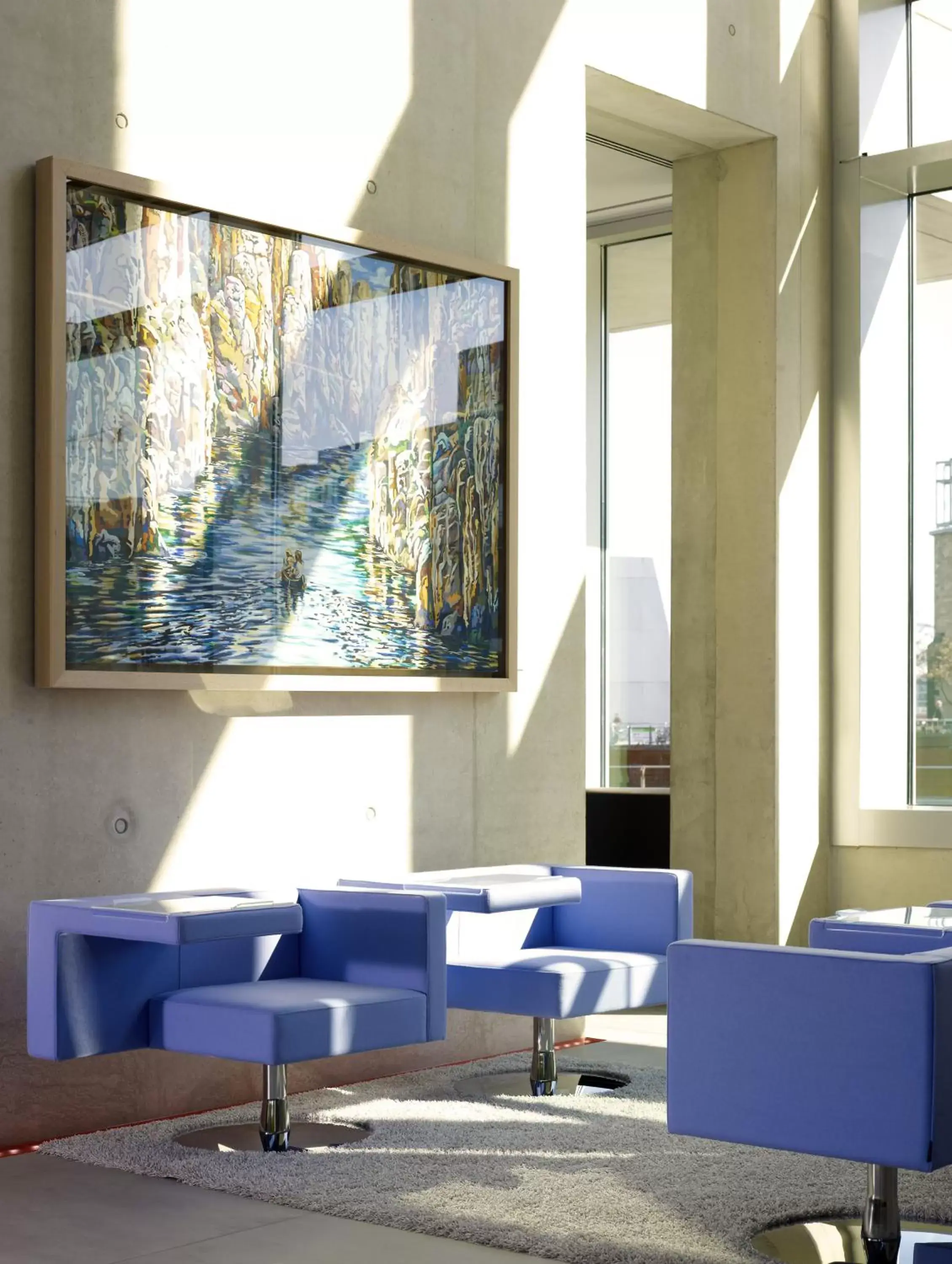 Lobby or reception in art'otel cologne, Powered by Radisson Hotels