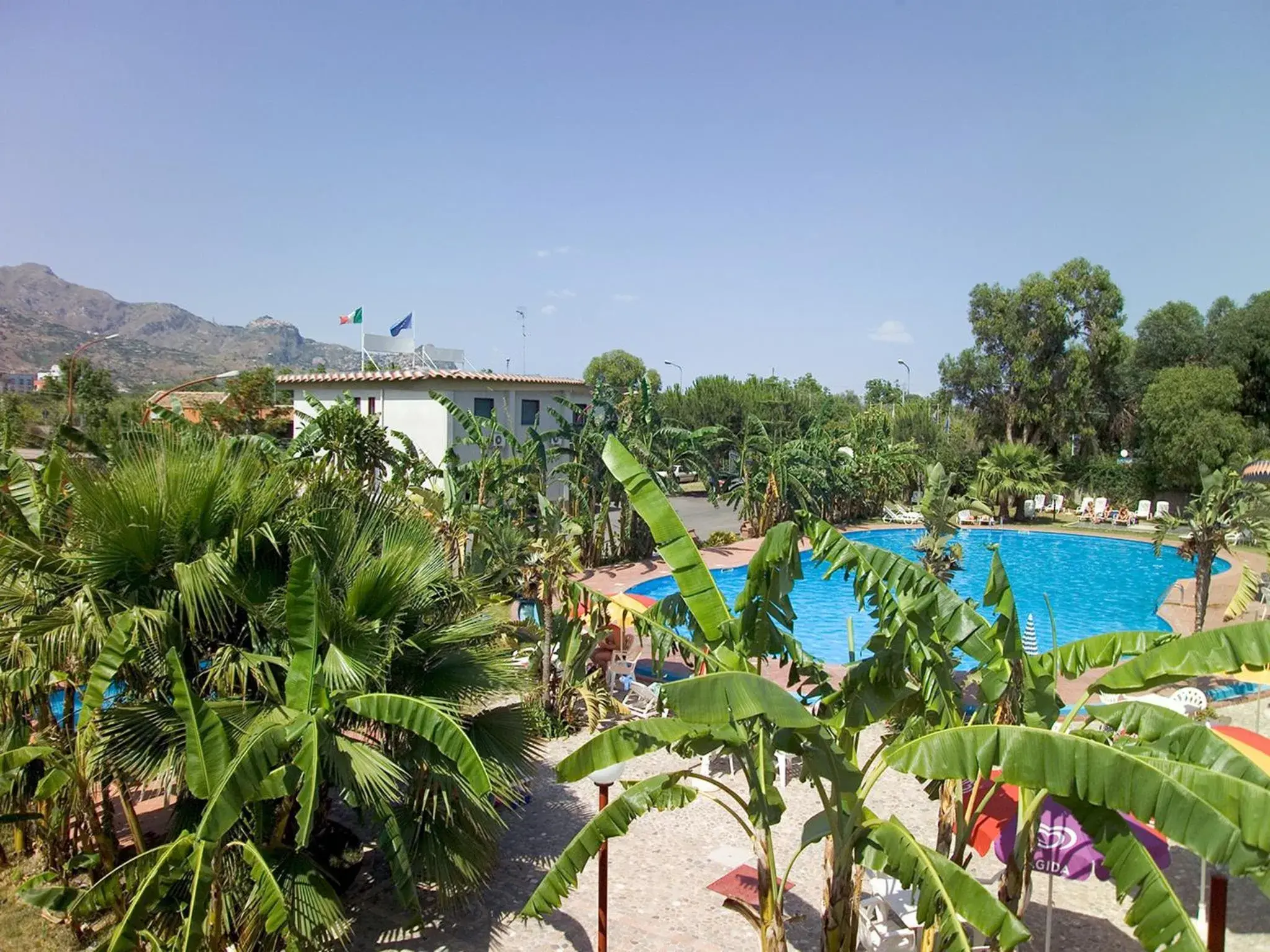 Pool View in Villaggio Alkantara