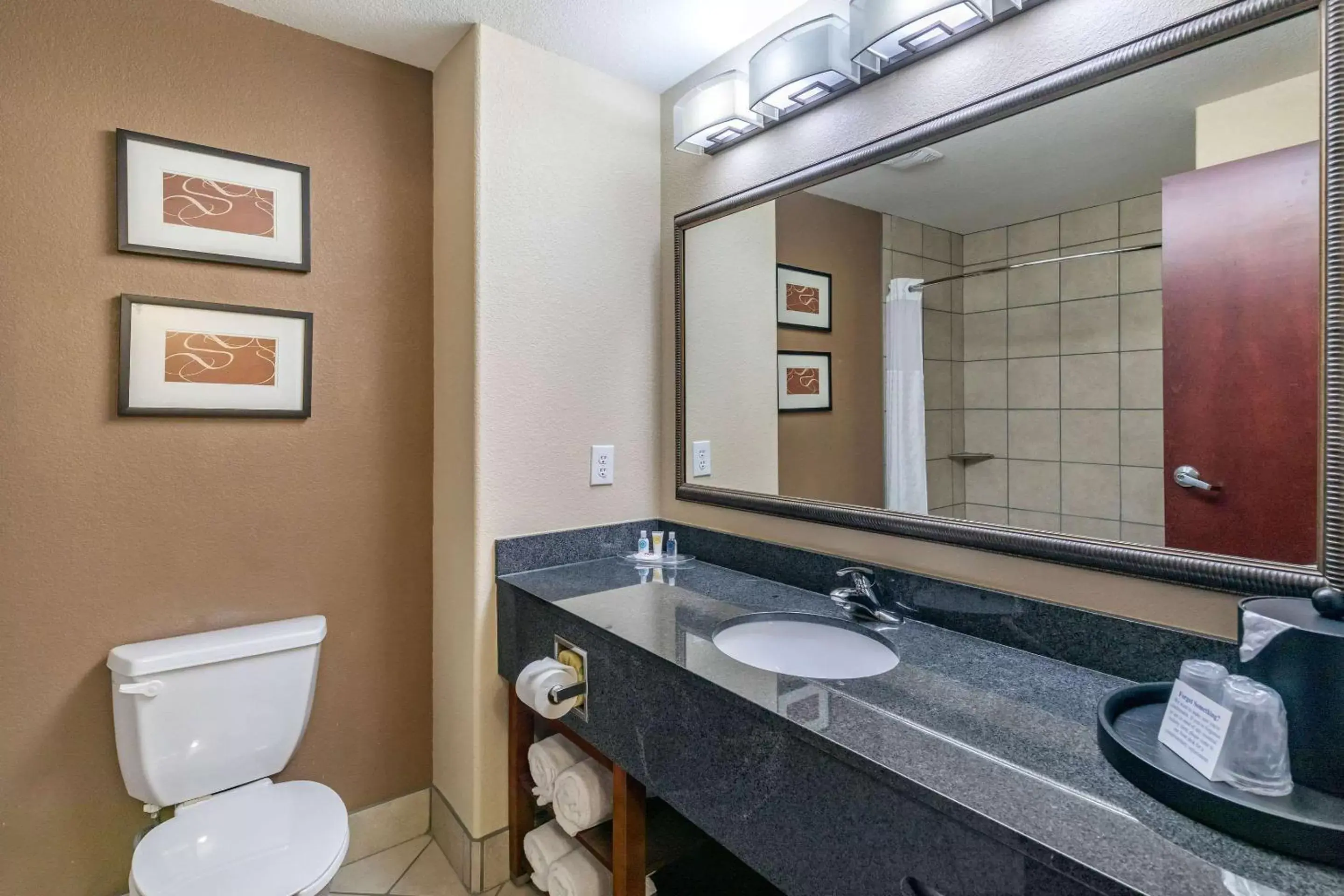 Photo of the whole room, Bathroom in Comfort Suites Ennis