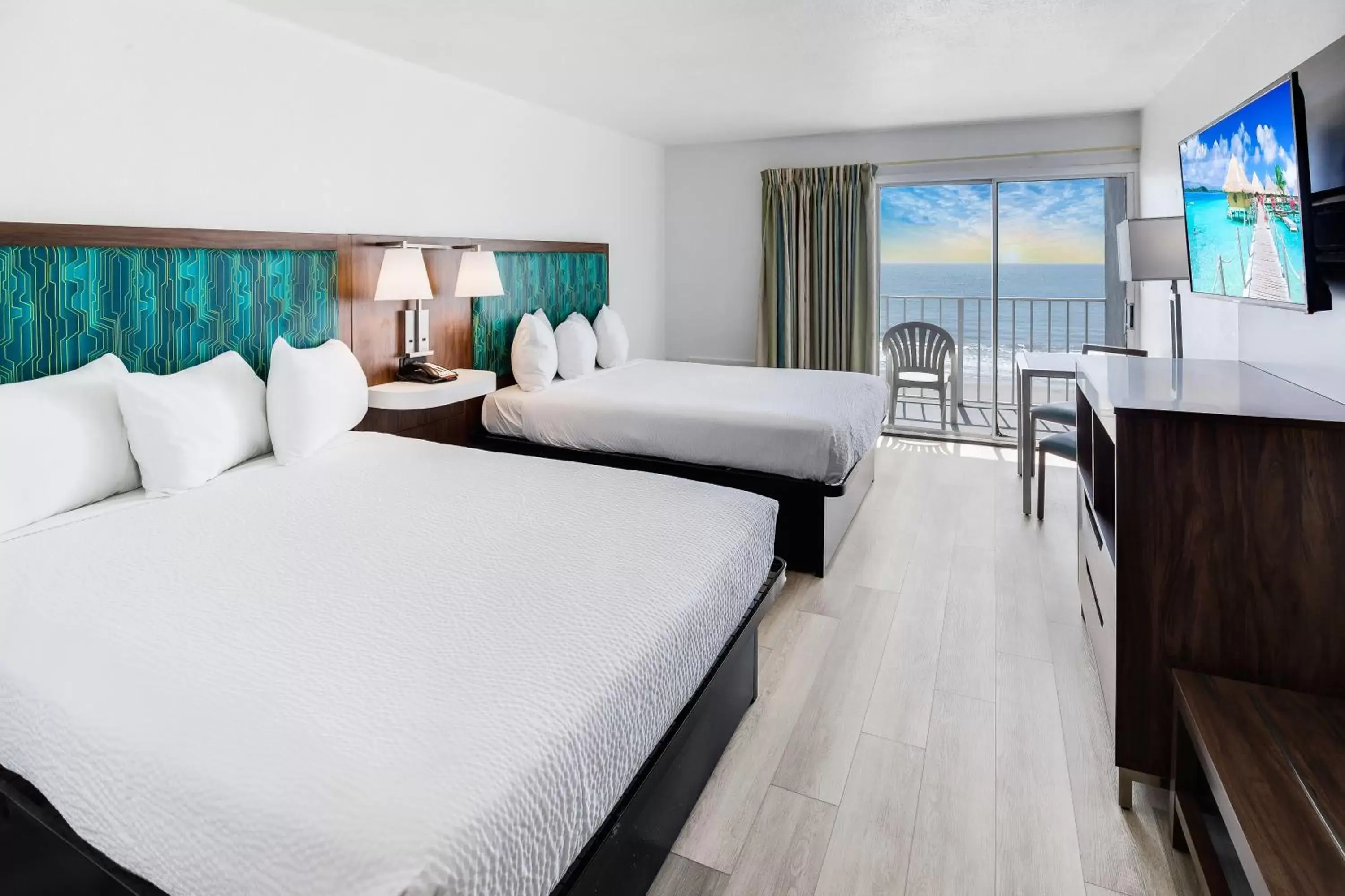 Sea view in Blu Atlantic Hotel & Suites