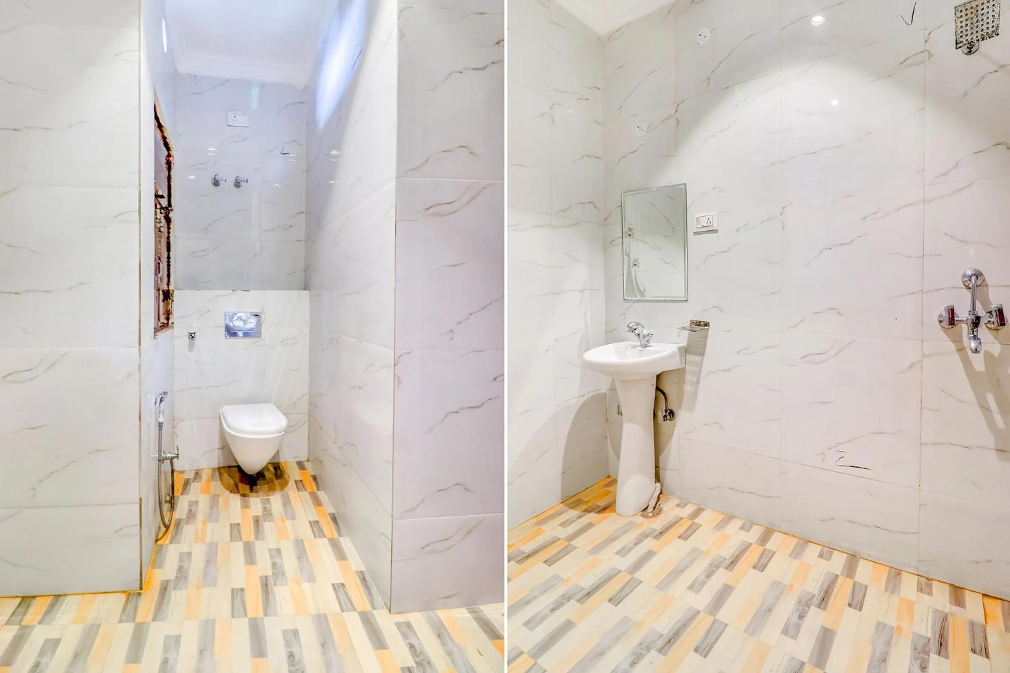 Bathroom in FabHotel Bhawana