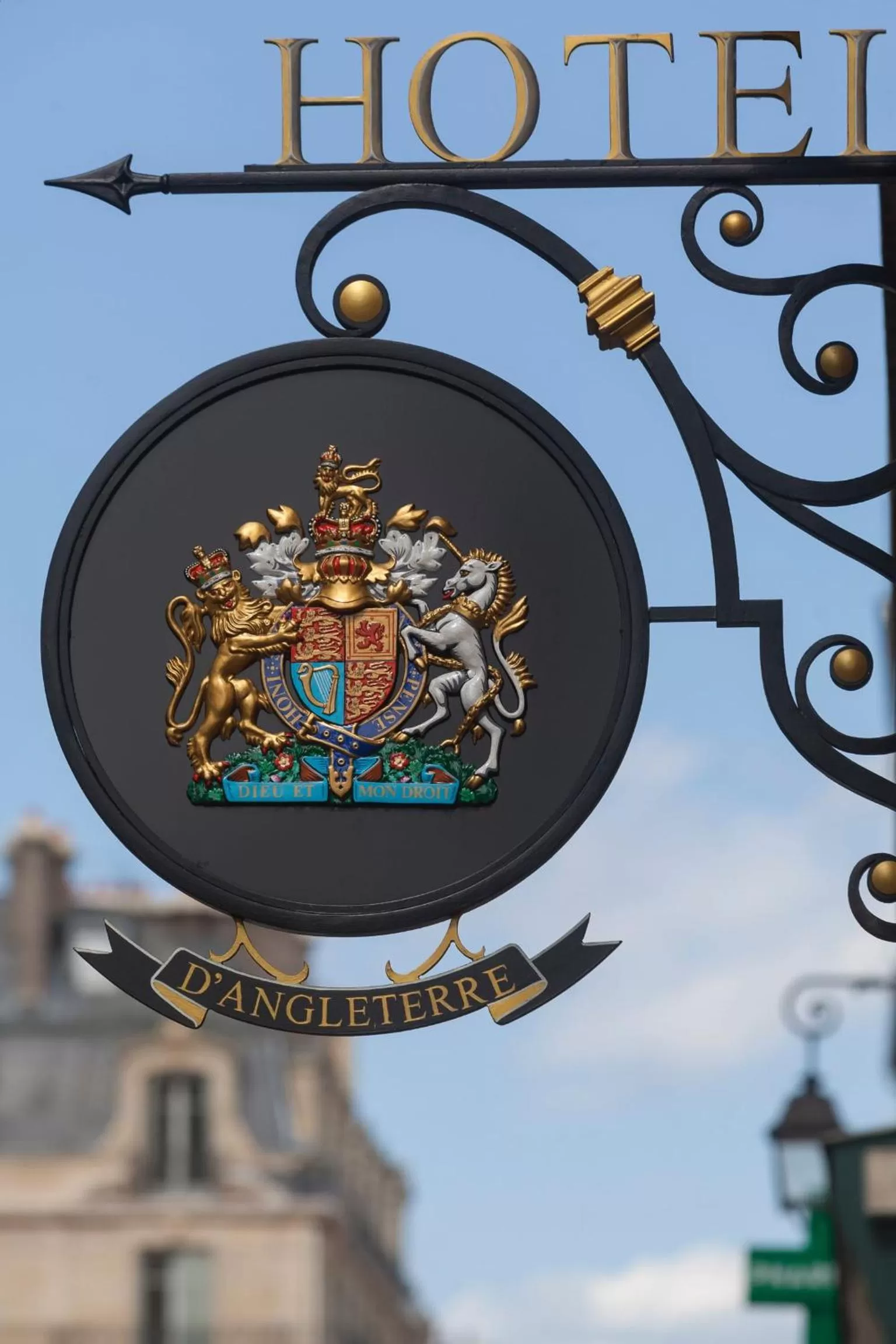 Property logo or sign in Hotel d'Angleterre