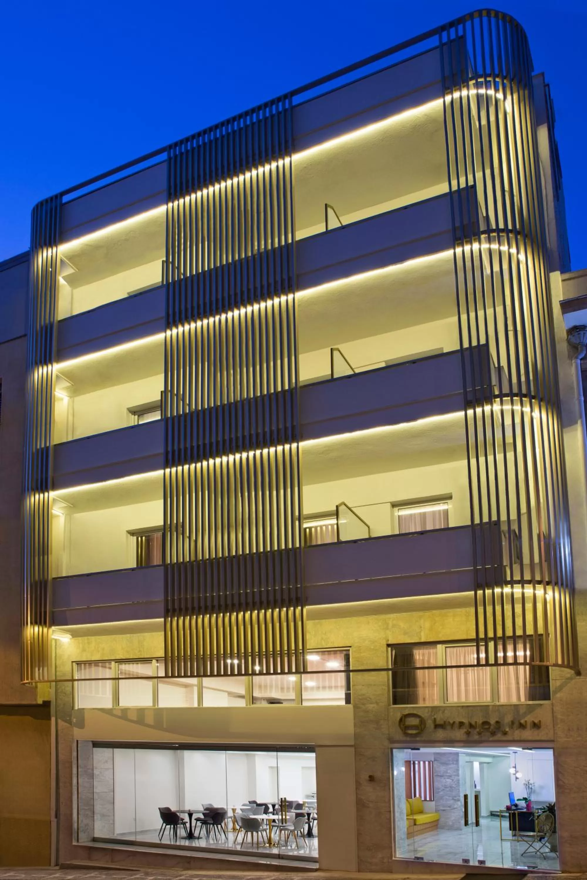 Property building in Hypnos Inn Athens