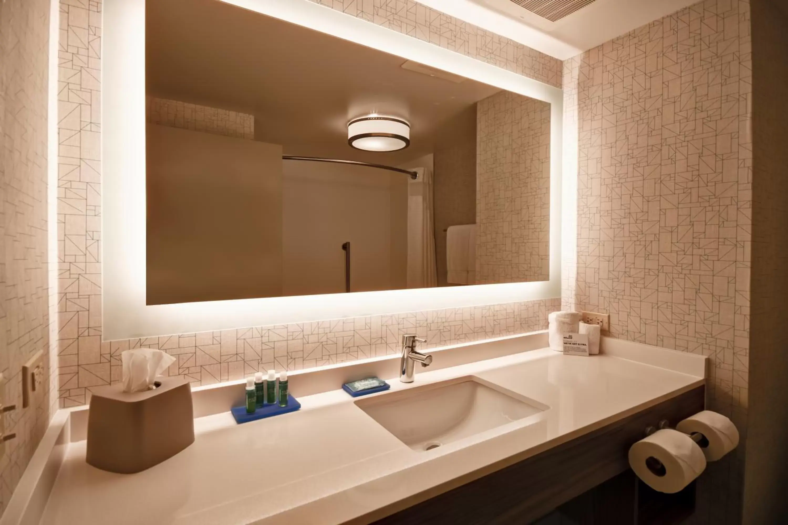 Bathroom in Holiday Inn Express & Suites Schererville, an IHG Hotel