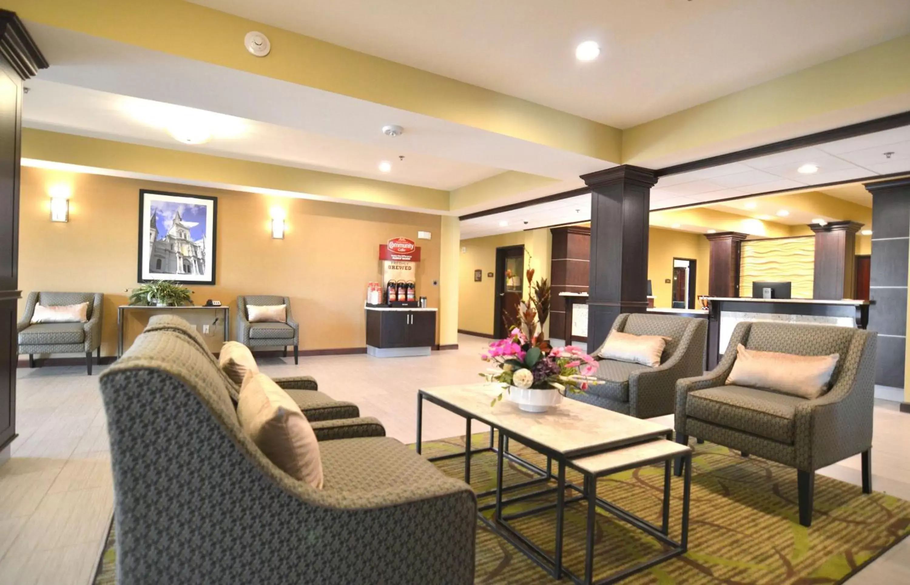 Lobby or reception in Best Western Plus New Orleans Airport Hotel