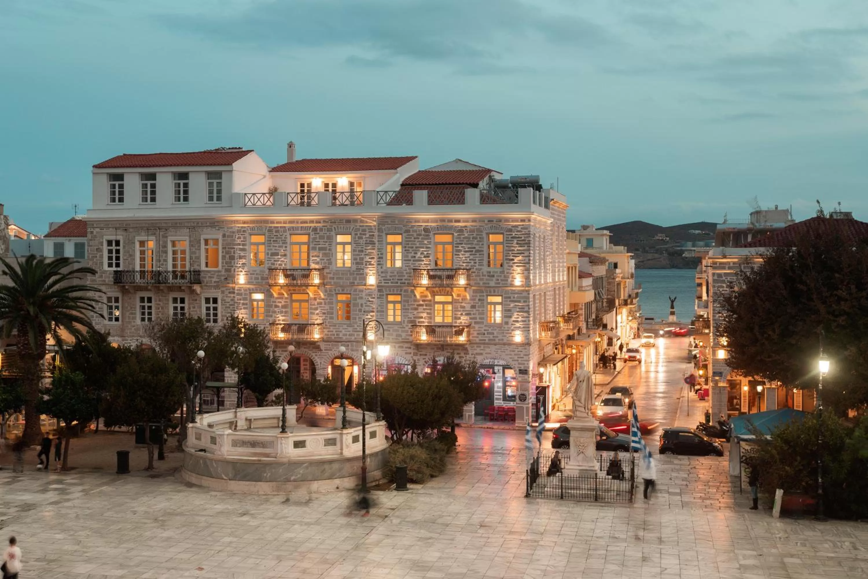 Property building in SYROS SOUL LUXURY SUITES