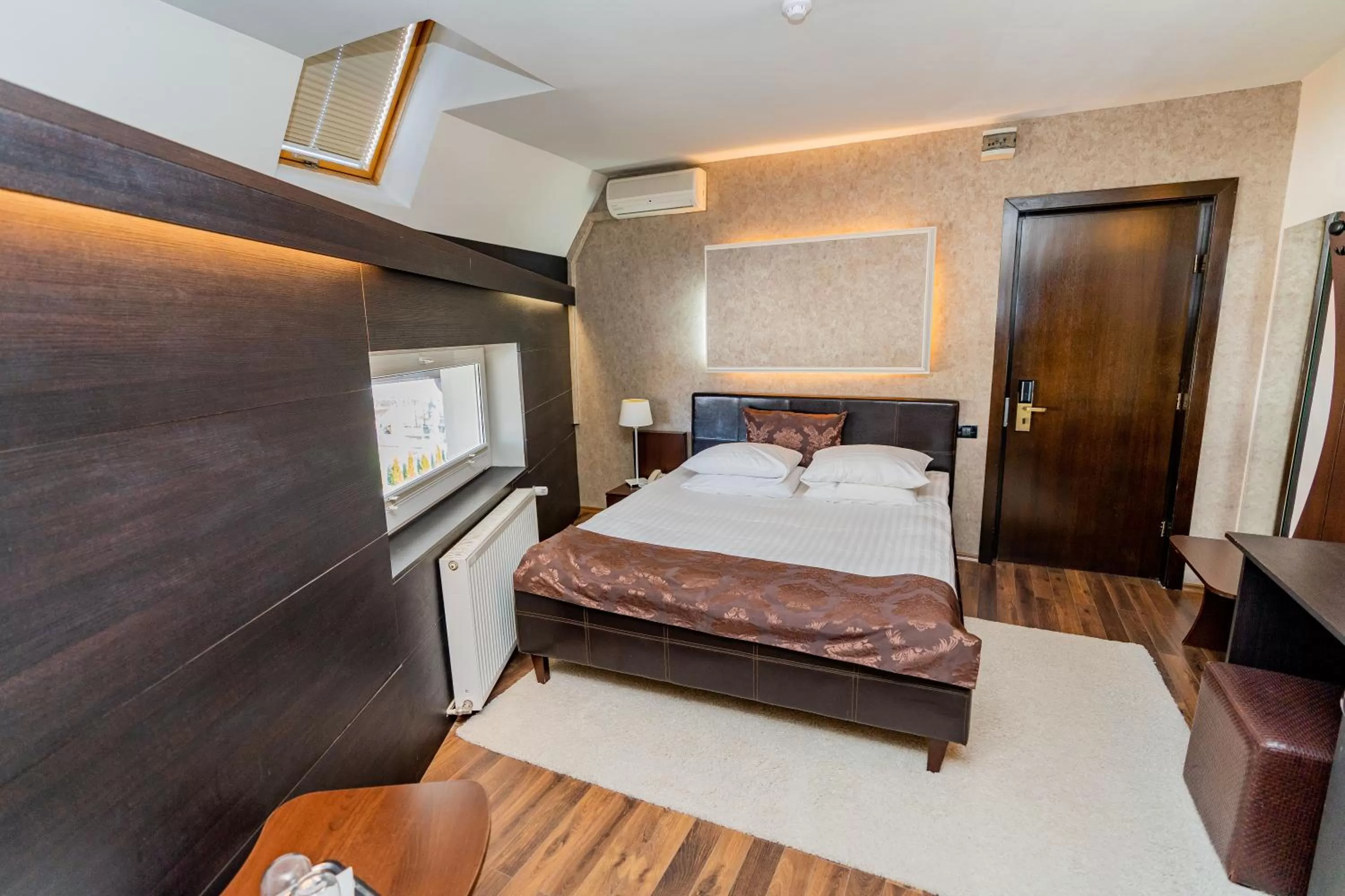 Bed in Hotel Belvedere