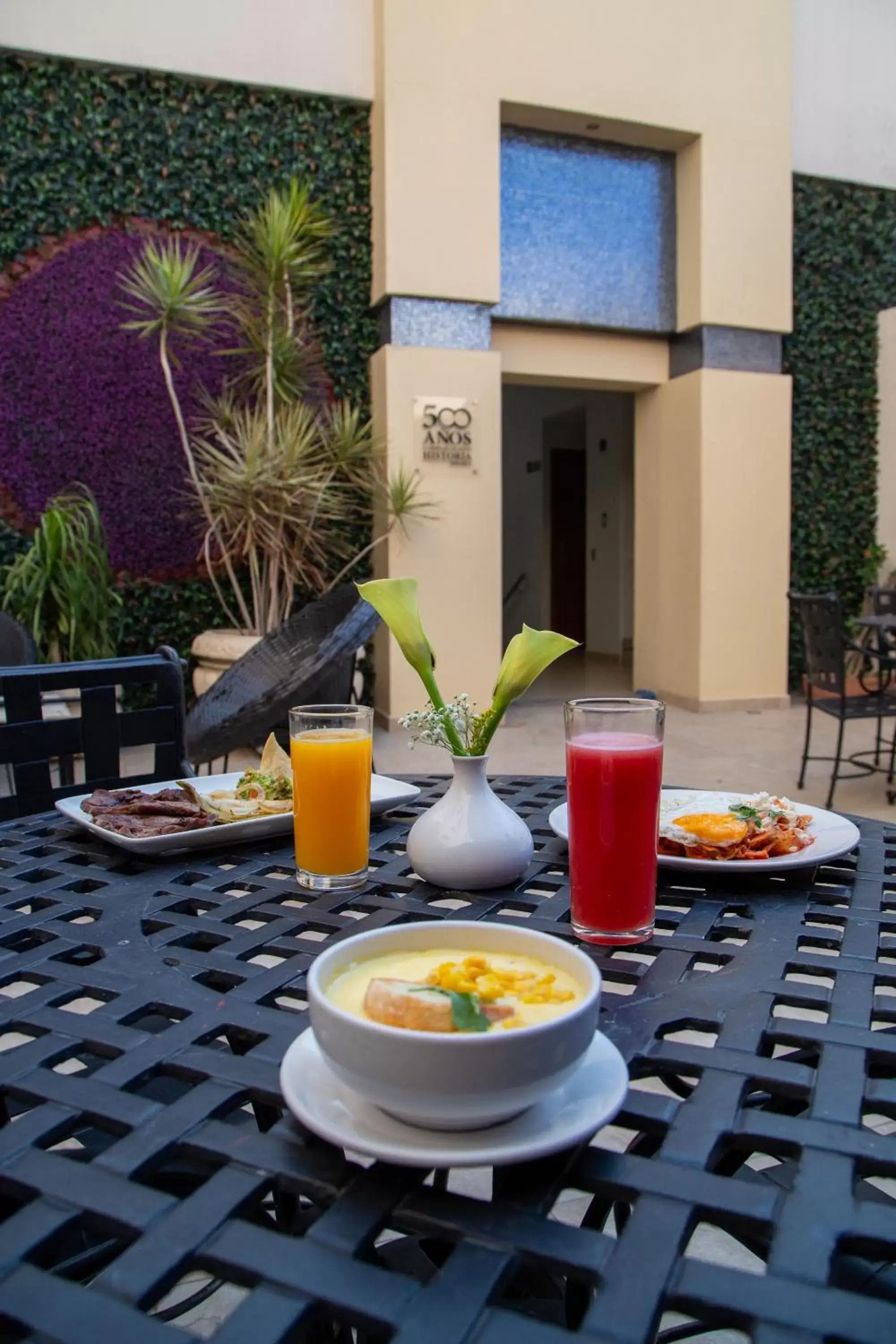 Balcony/Terrace in Hotel Casino Plaza