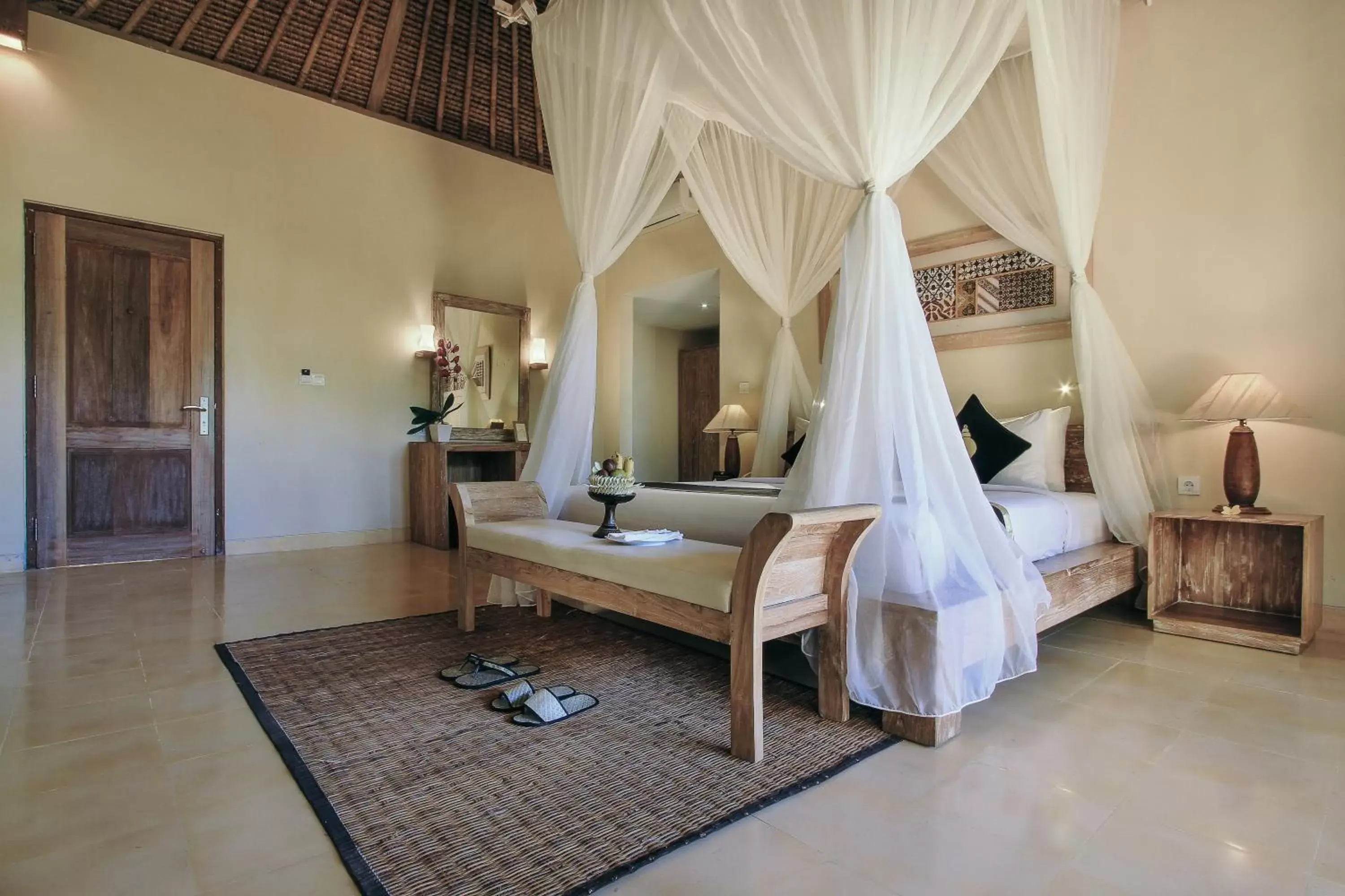 Decorative detail, Bed in The Sankara Resort by Pramana
