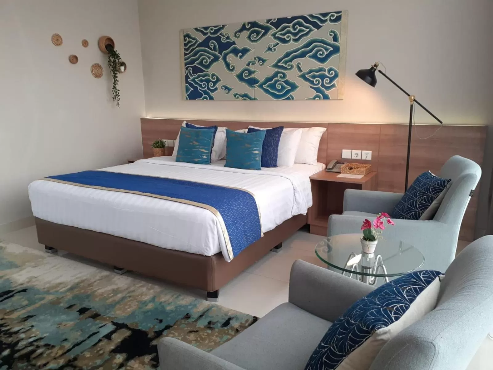 Bedroom, Bed in Antero Hotel Jababeka Cikarang