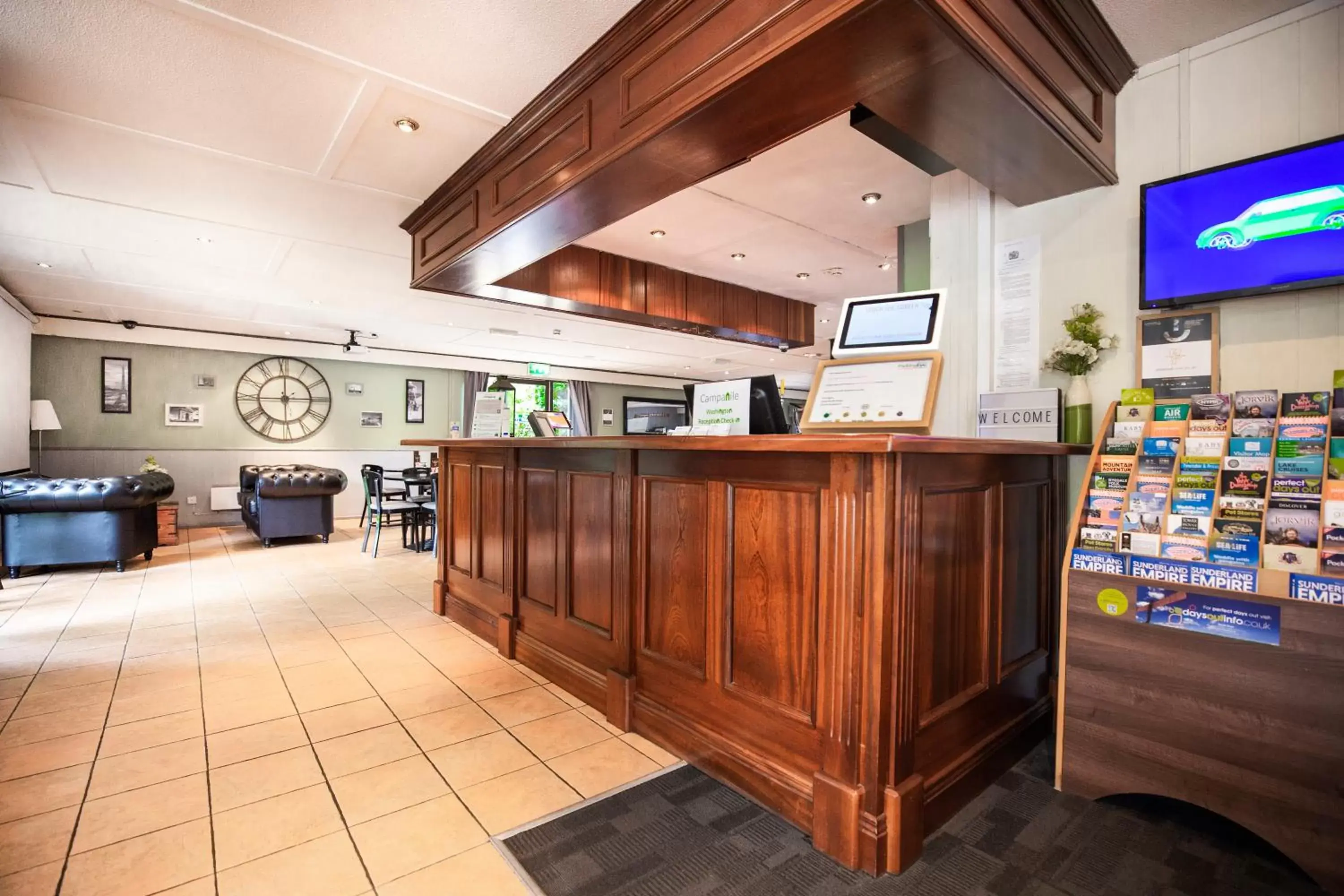 Lobby or reception, Lobby/Reception in Campanile Hotel - Washington