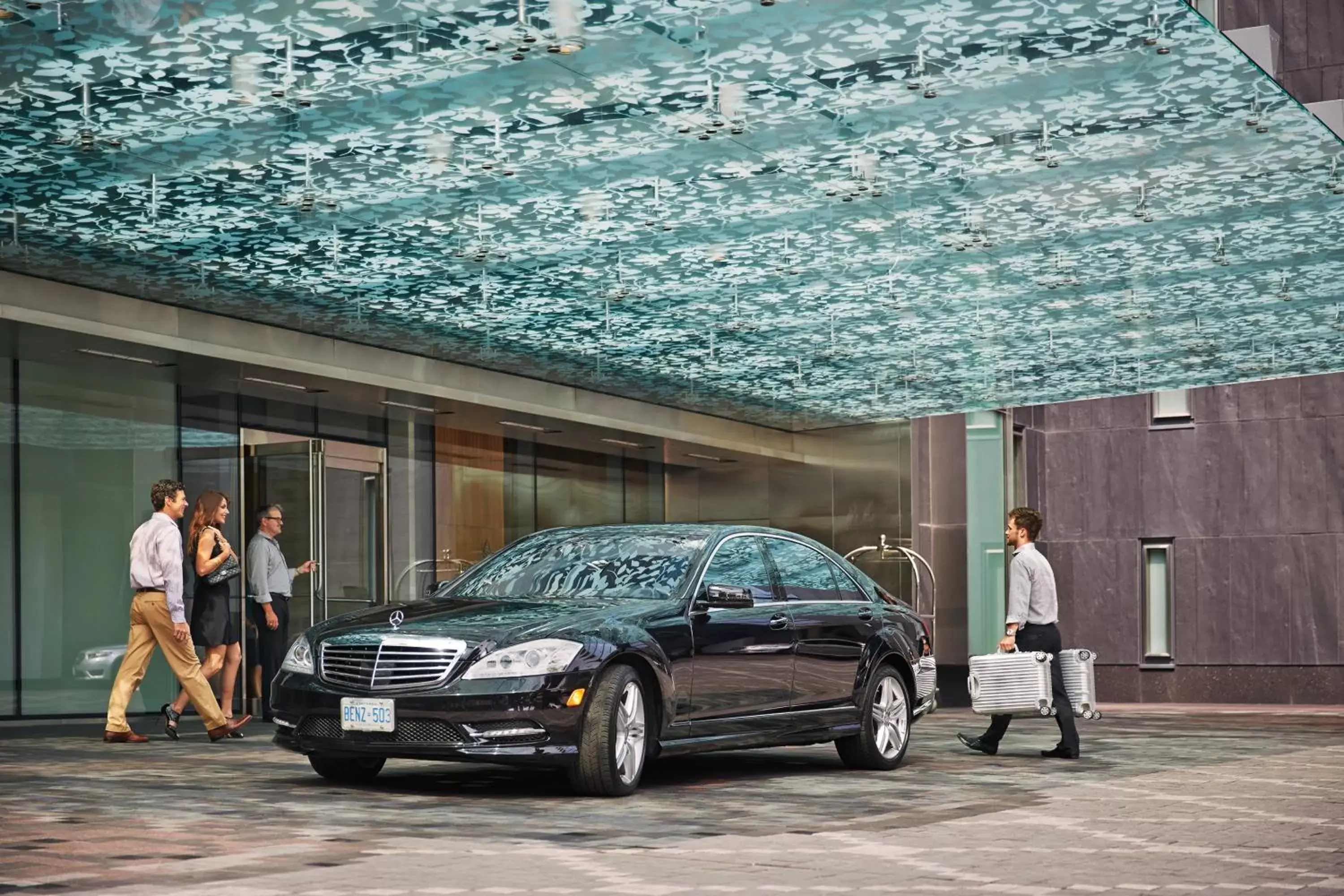 Staff in Four Seasons Hotel Toronto at Yorkville