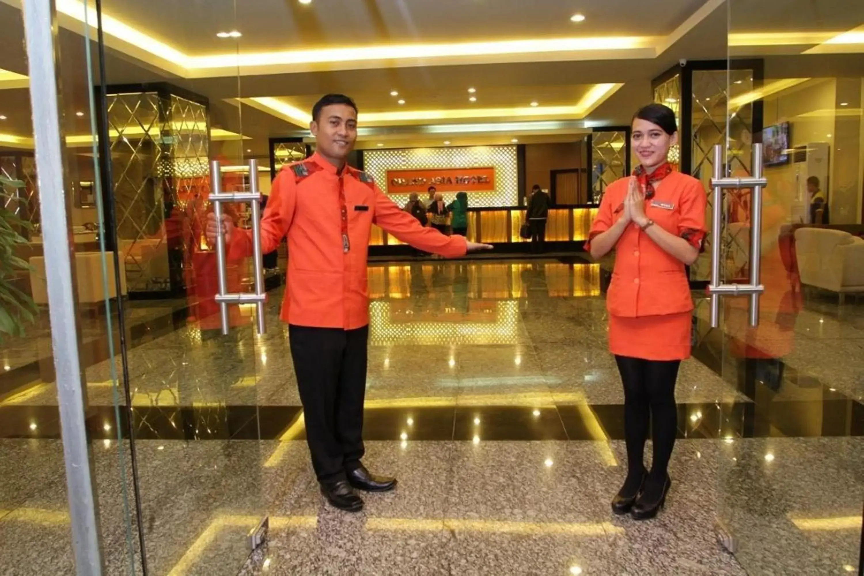 People in Grand Asia Hotel