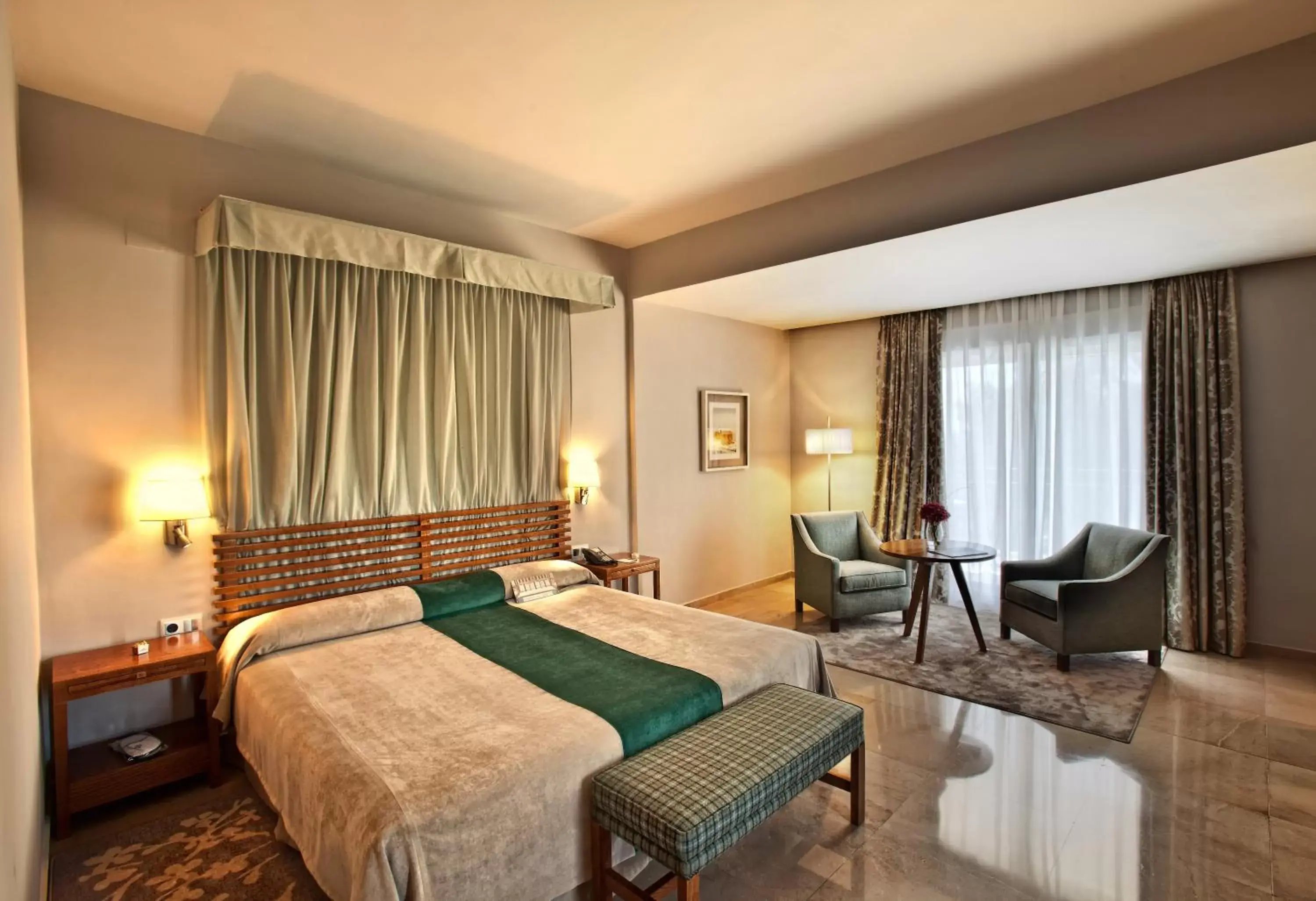 Photo of the whole room, Bed in Parador de Cordoba Photo of the whole room, Bed in Parador de Cordoba