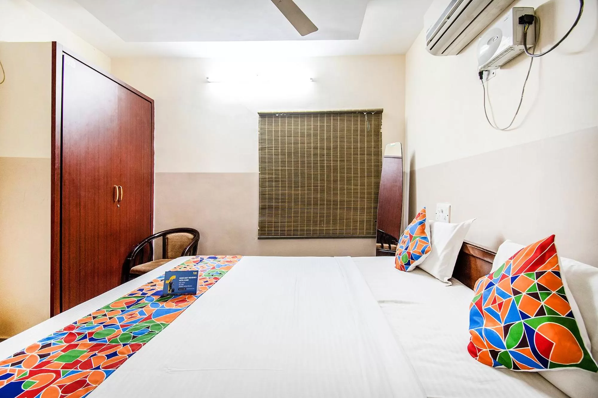 Bedroom, Bed in FabHotel Aditya Yatri Nivas