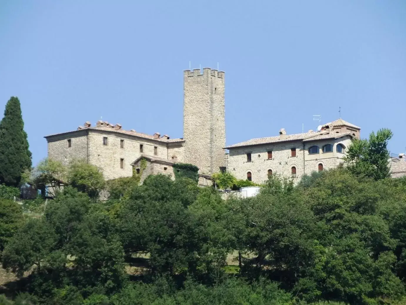 City view in Castello Di Giomici