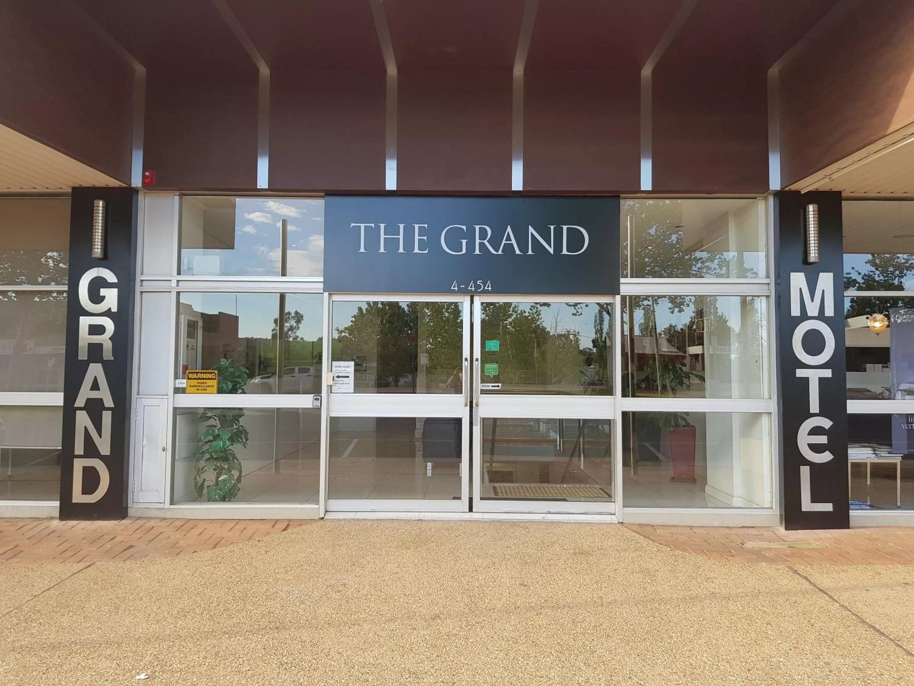 Facade/entrance in The Grand Motel