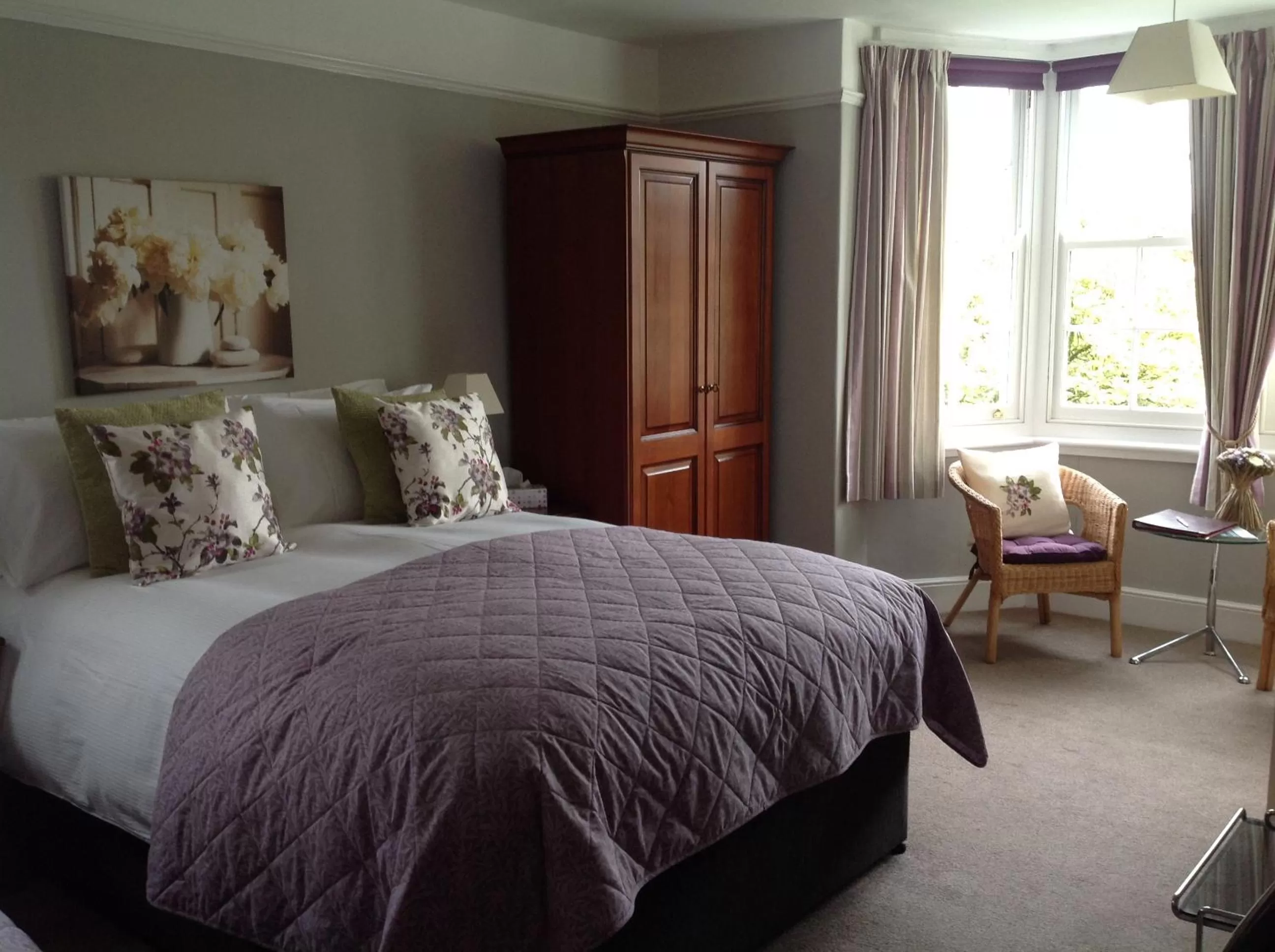 Decorative detail, Bed in The Spinney