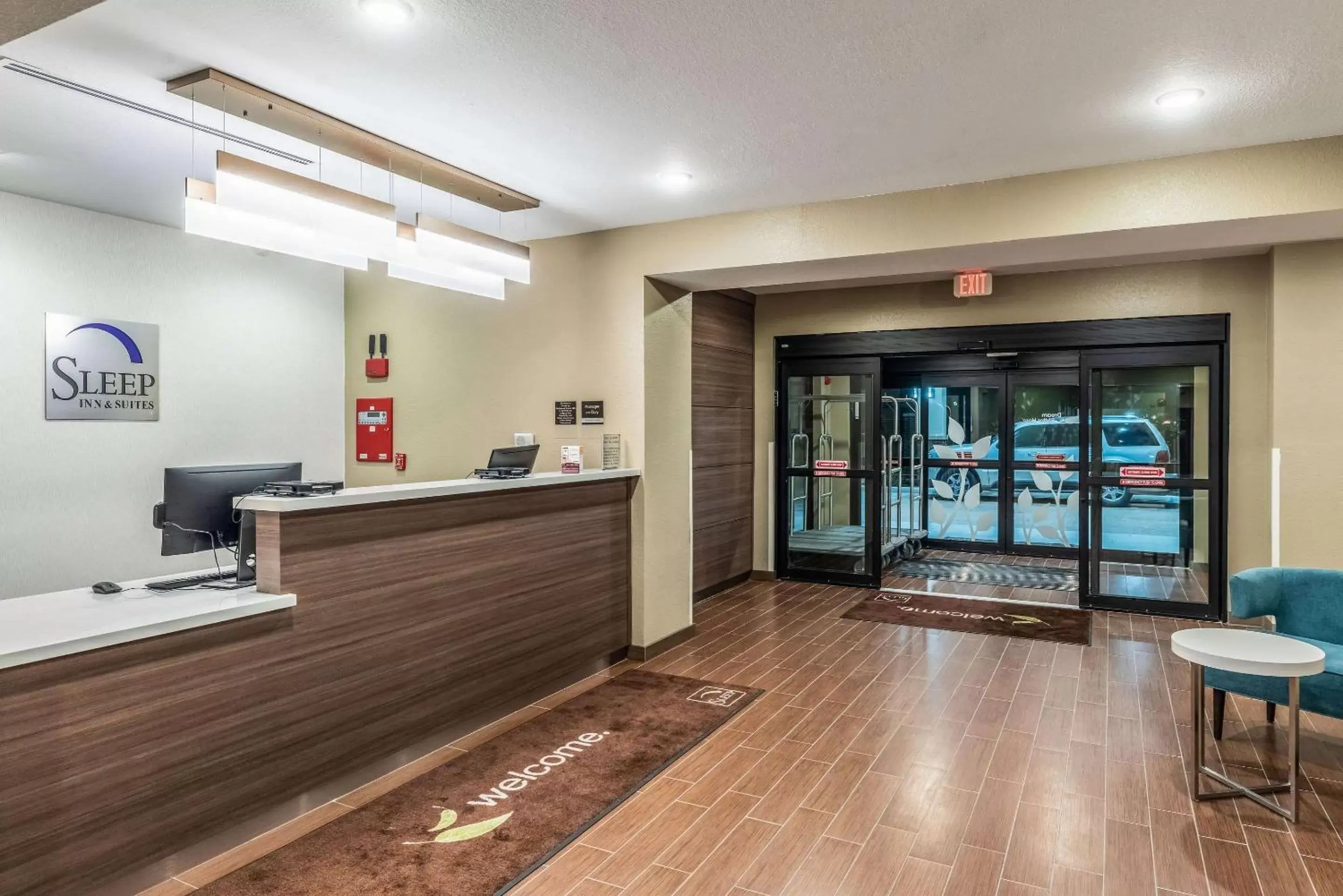 Lobby or reception, Lobby/Reception in Sleep Inn & Suites Fort Worth - Fossil Creek