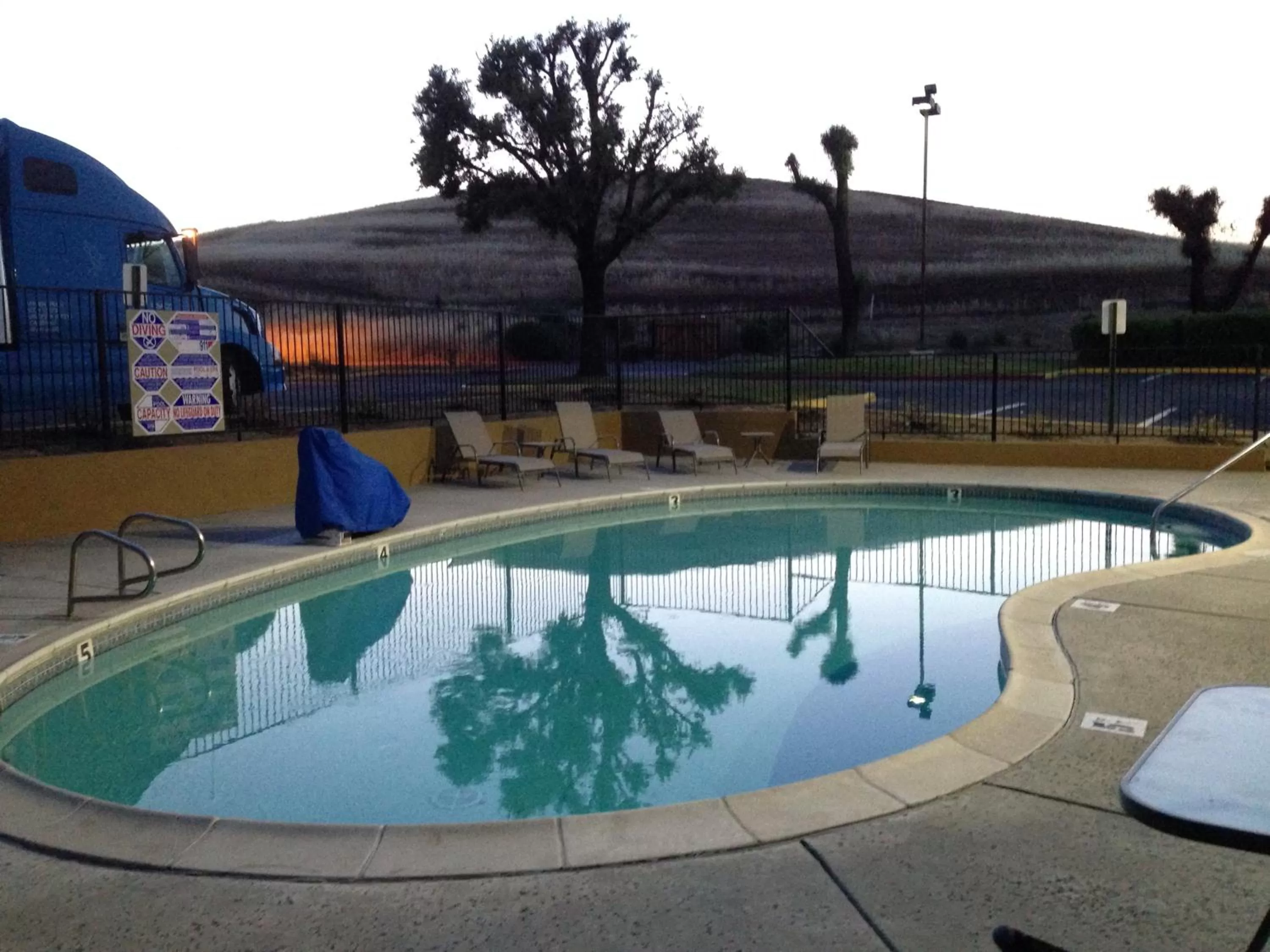 Swimming pool in Super 8 by Wyndham Vacaville