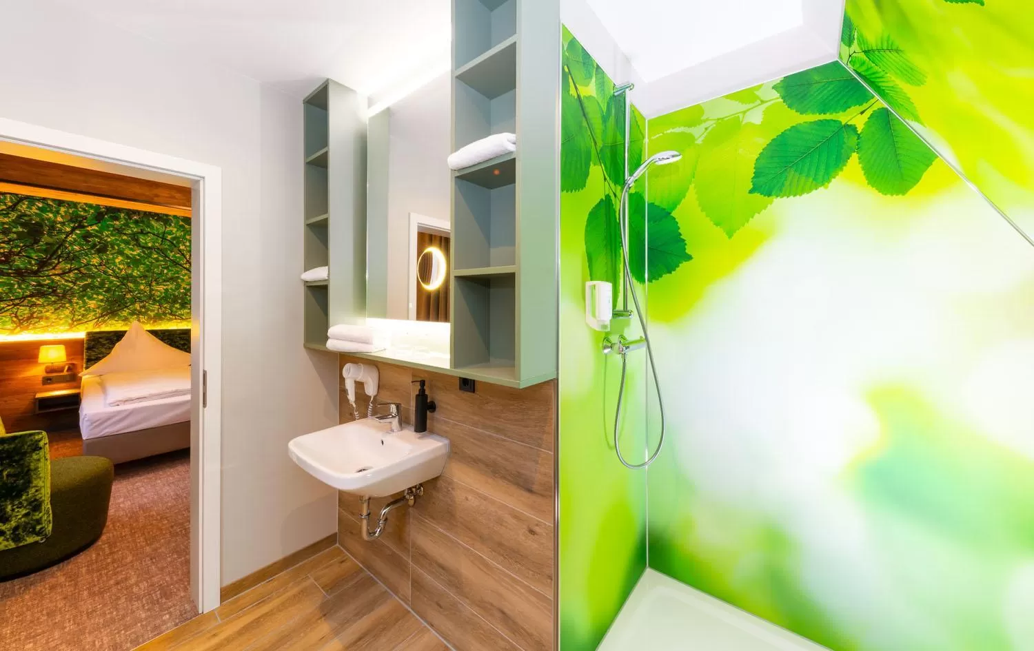 Bathroom in Hotel Waldmühle