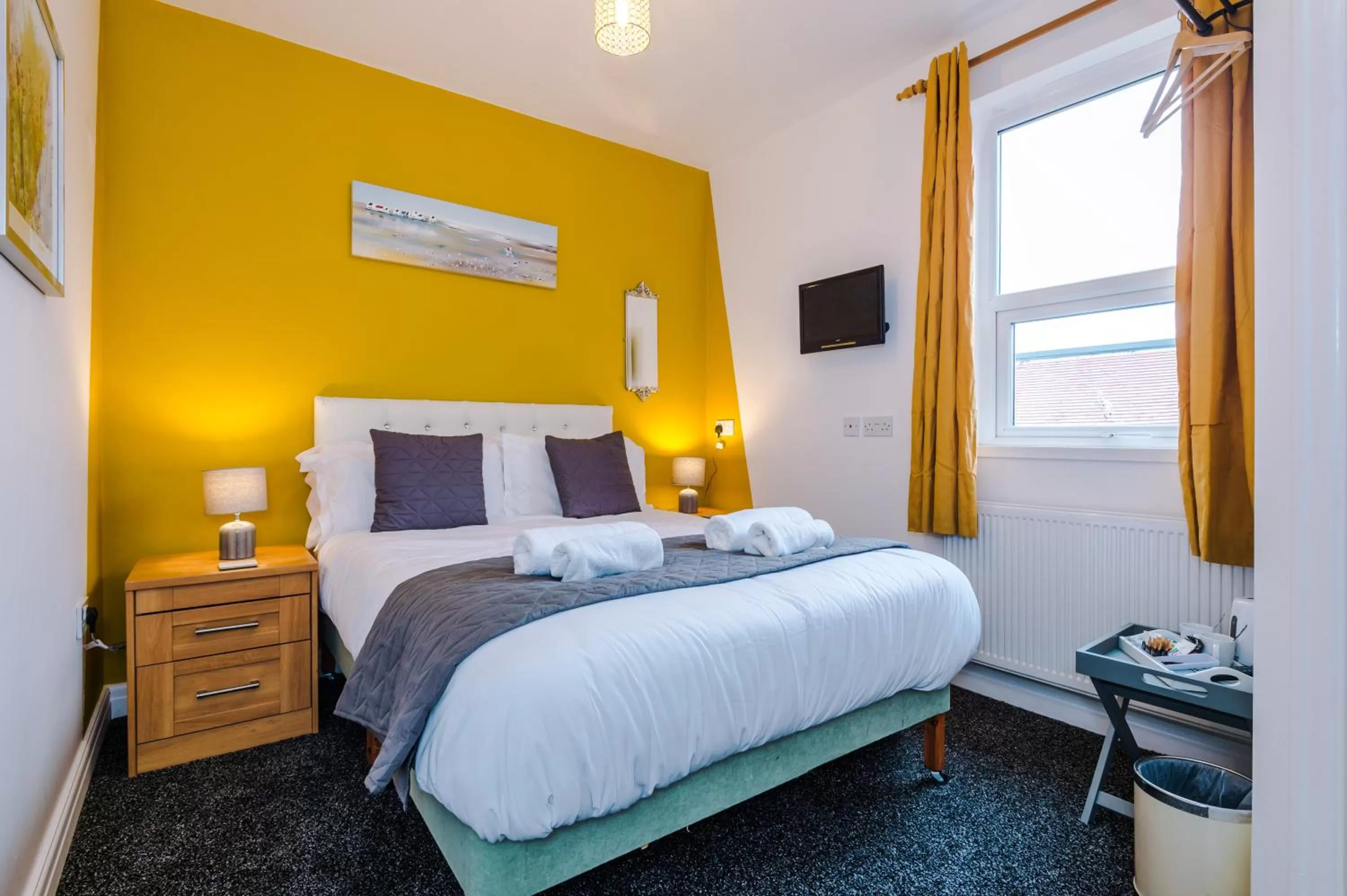 Bed in Pebbles Guest House