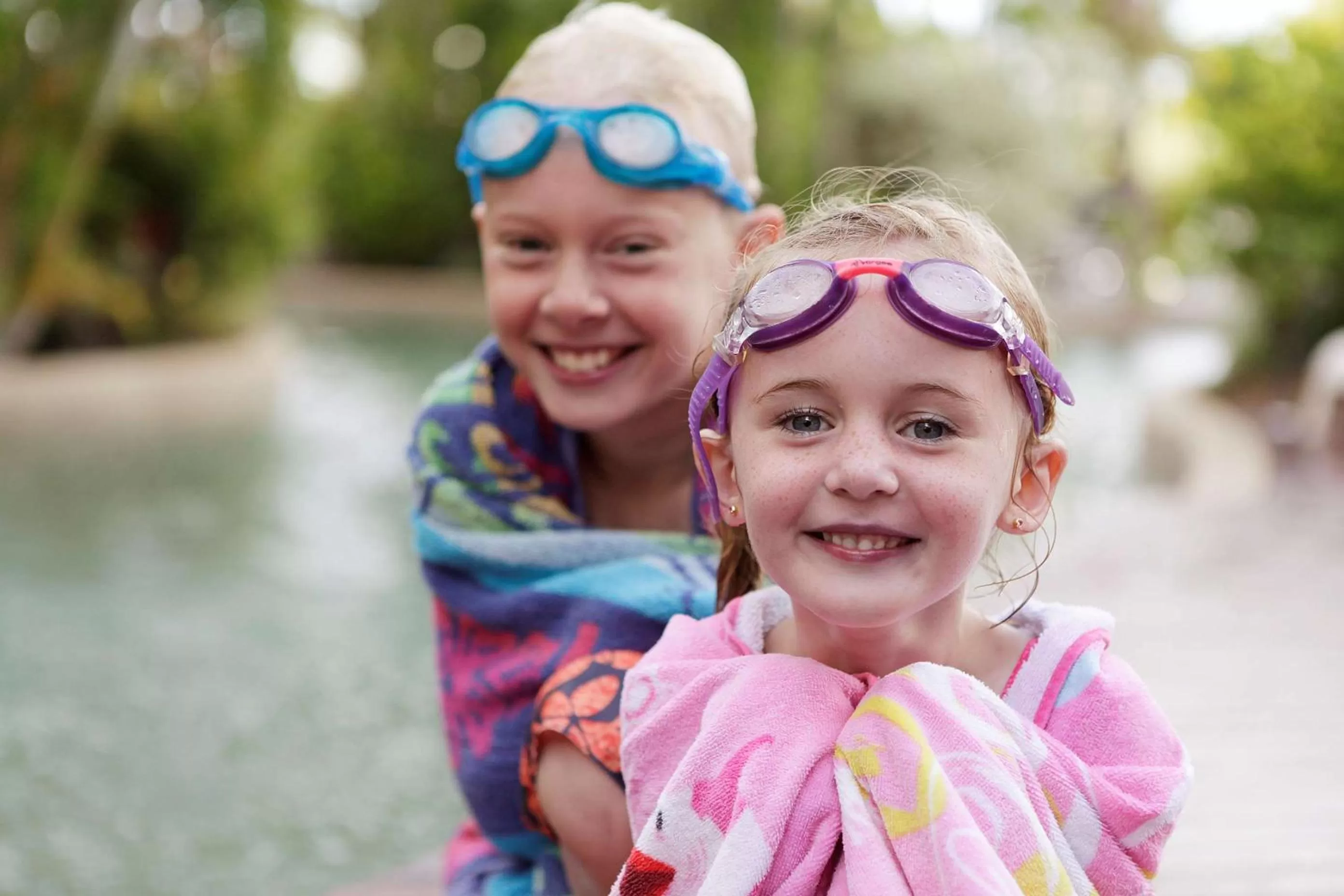 Pool view in Rydges Esplanade Resort Cairns
