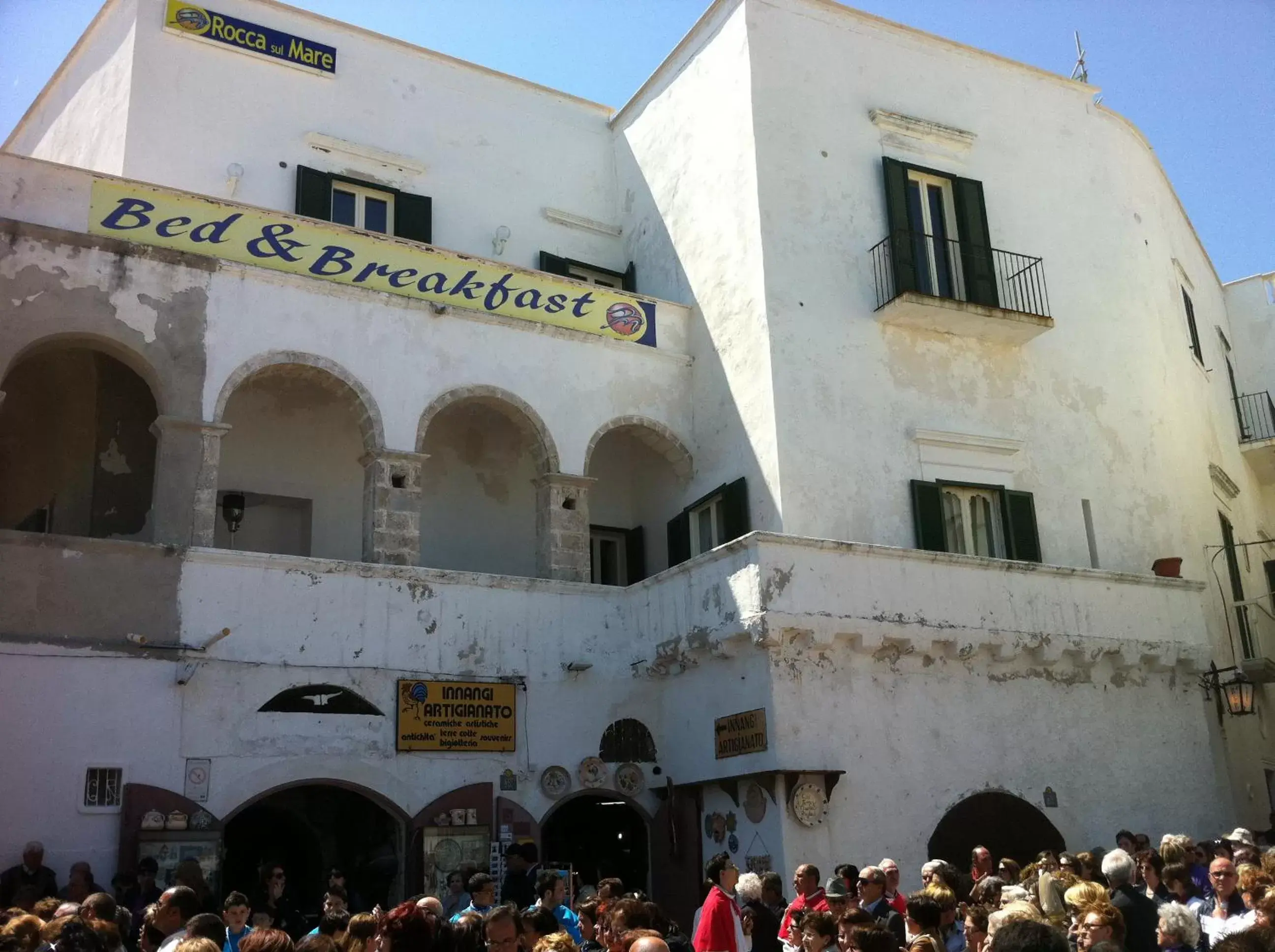 Facade/entrance, Property Building in Rocca Sul Mare Hotel