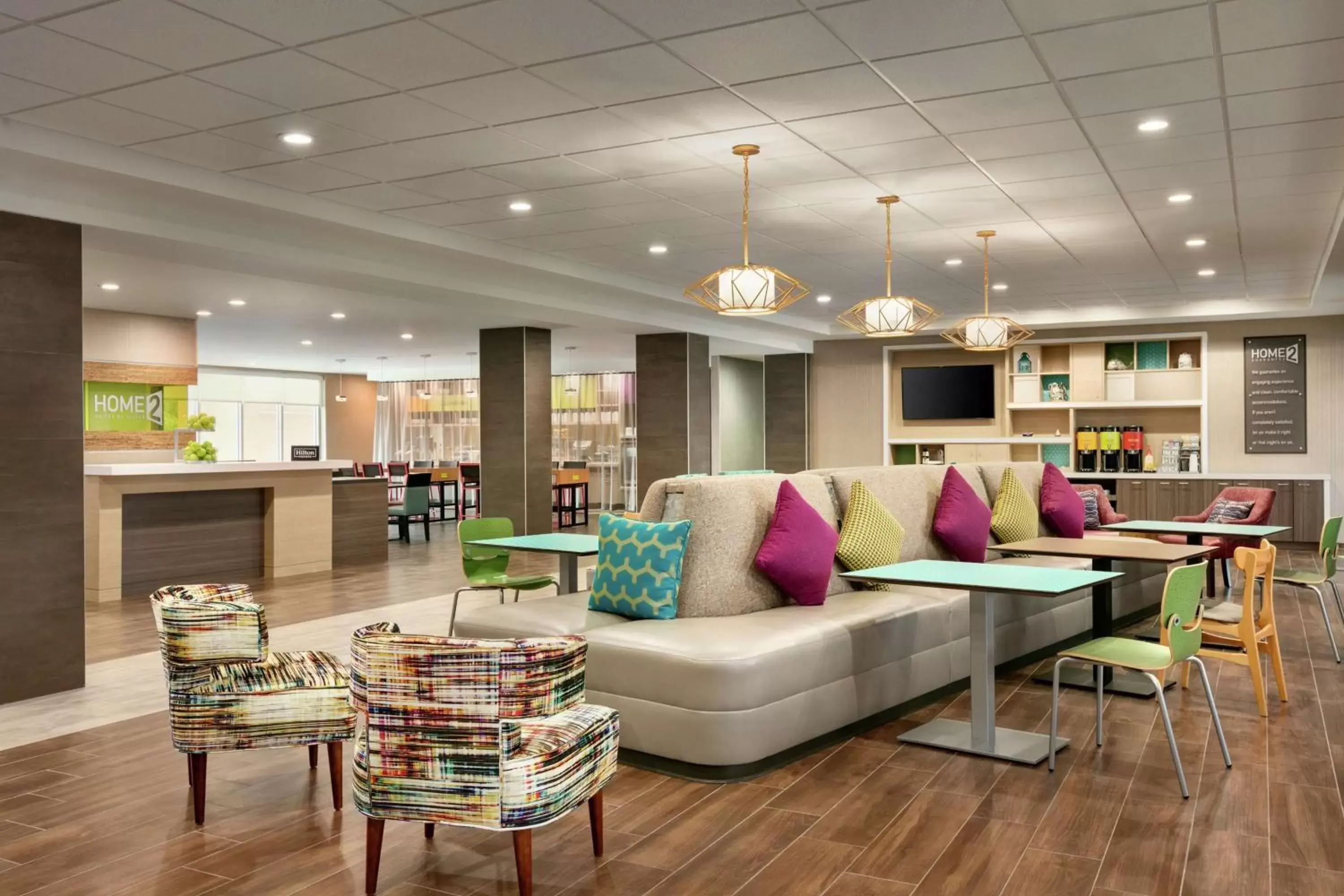 Lobby or reception in Home2 Suites By Hilton Brandon Tampa