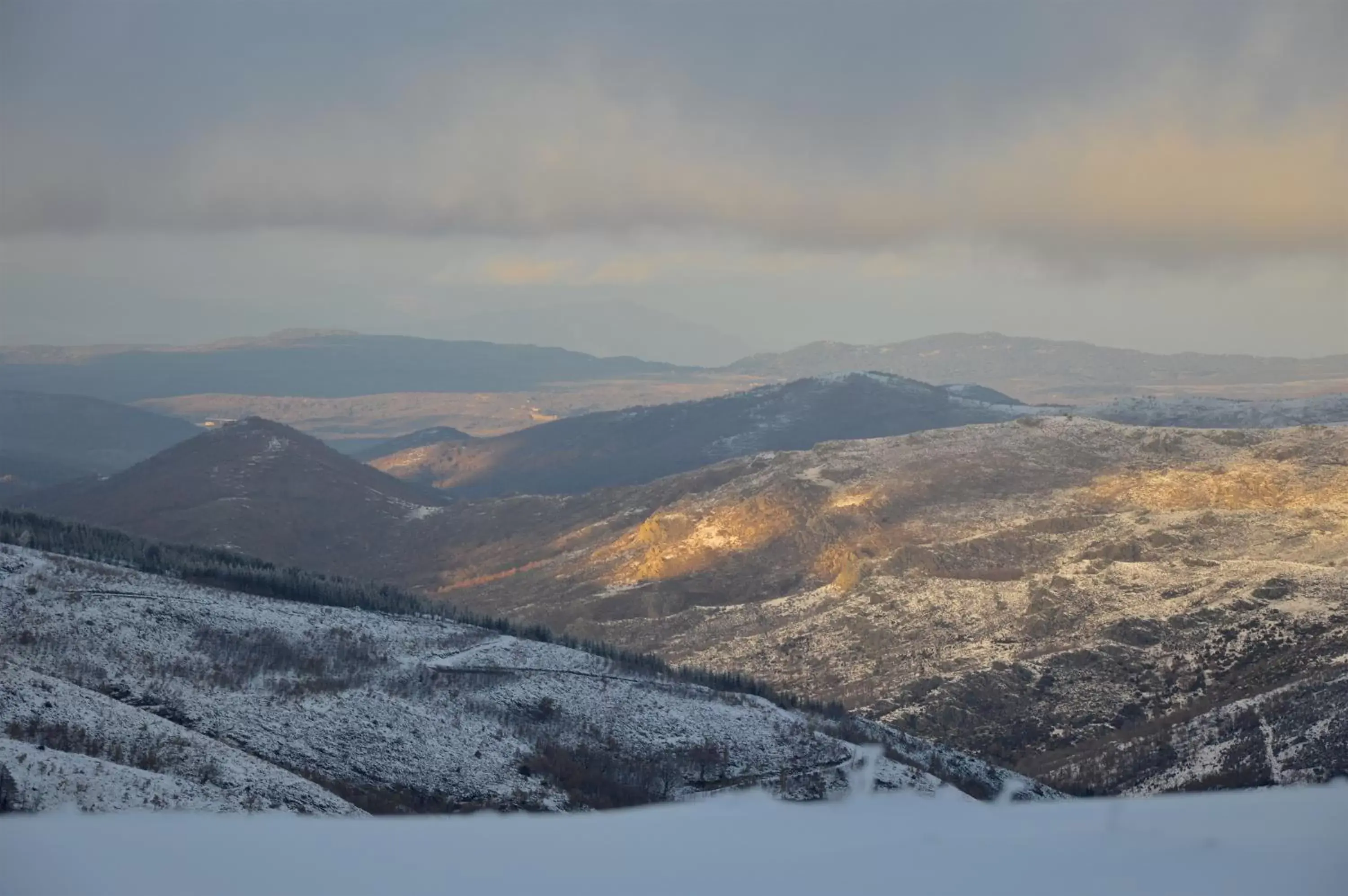 Natural landscape, Winter in B&B La Genziana