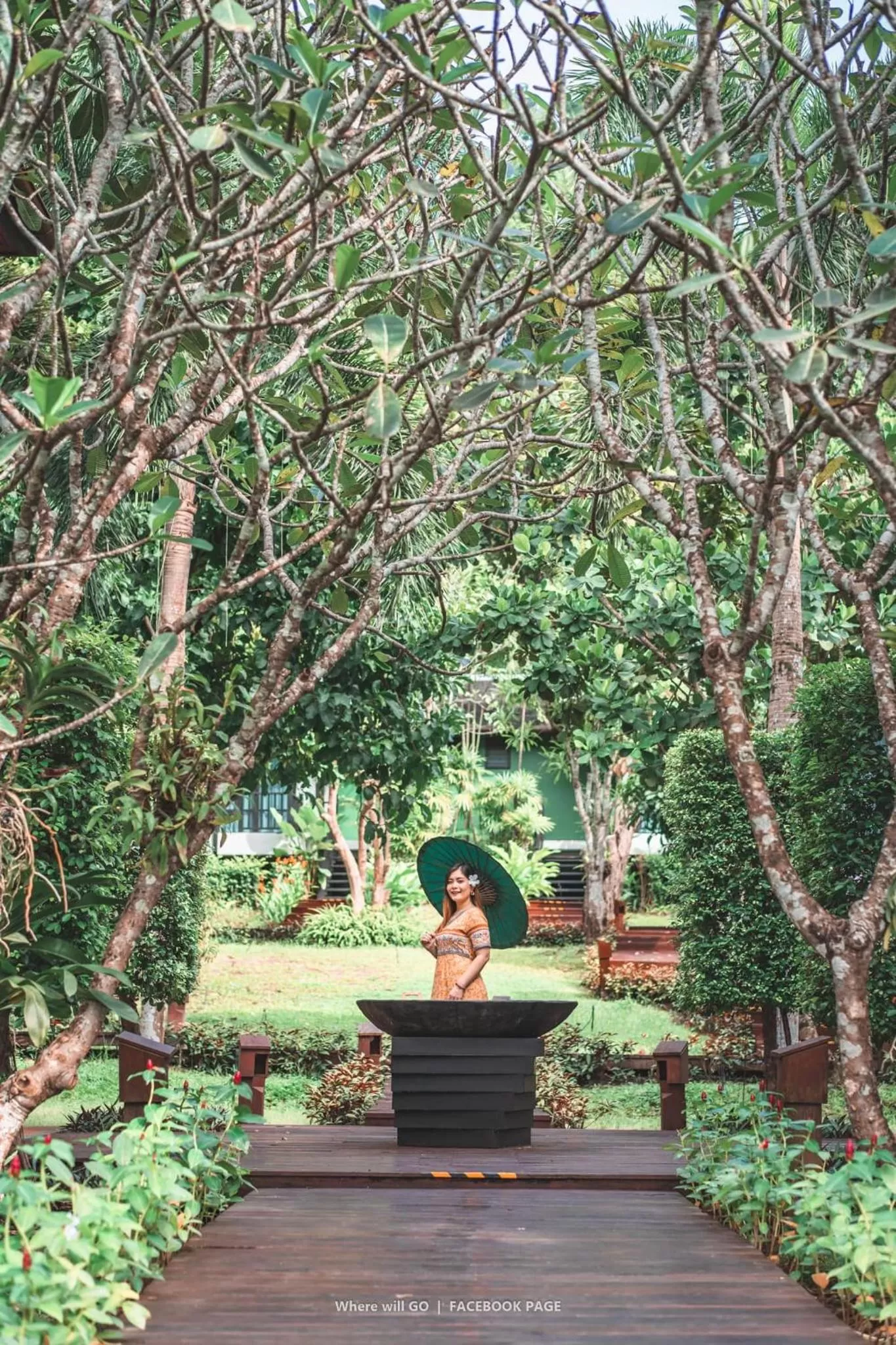 Garden in Numsai Khaosuay Resort