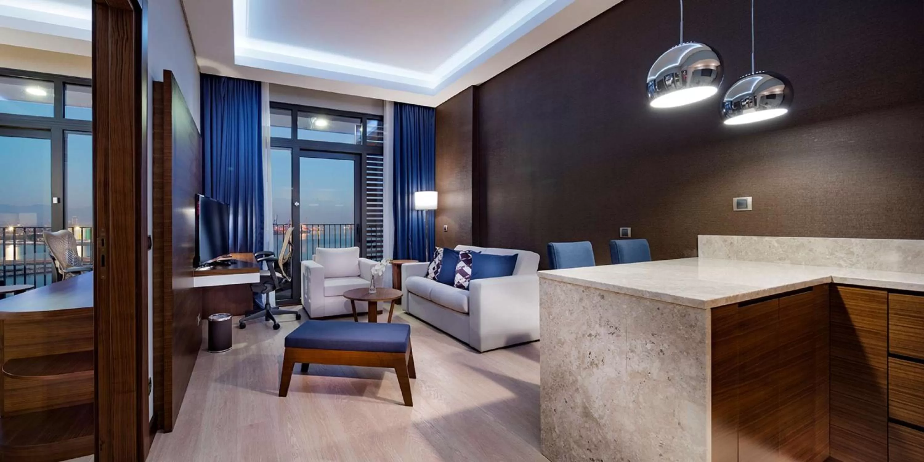 Living room in Hilton Garden Inn Izmir Bayrakli