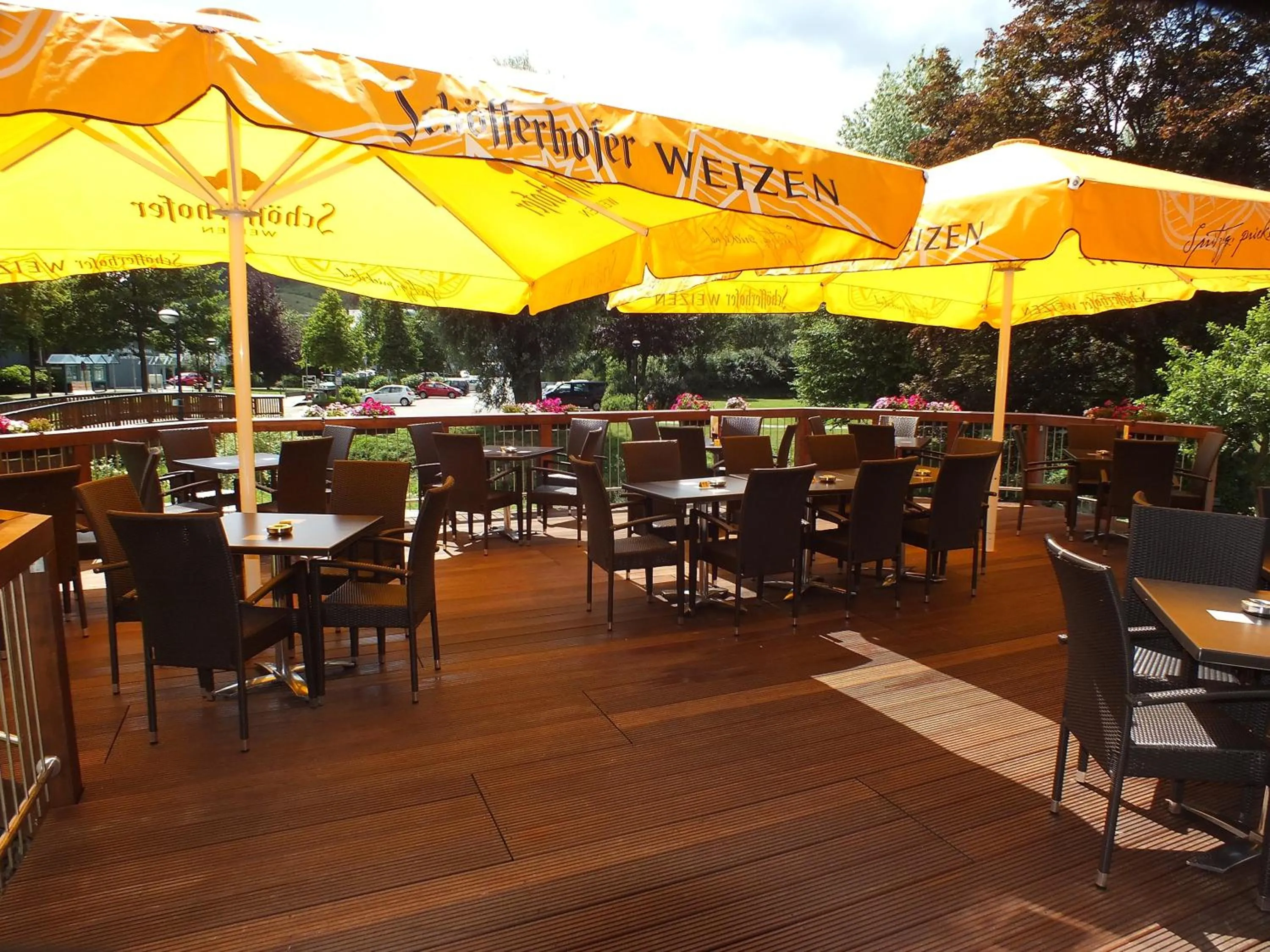 Balcony/Terrace in Parkhotel Olsberg