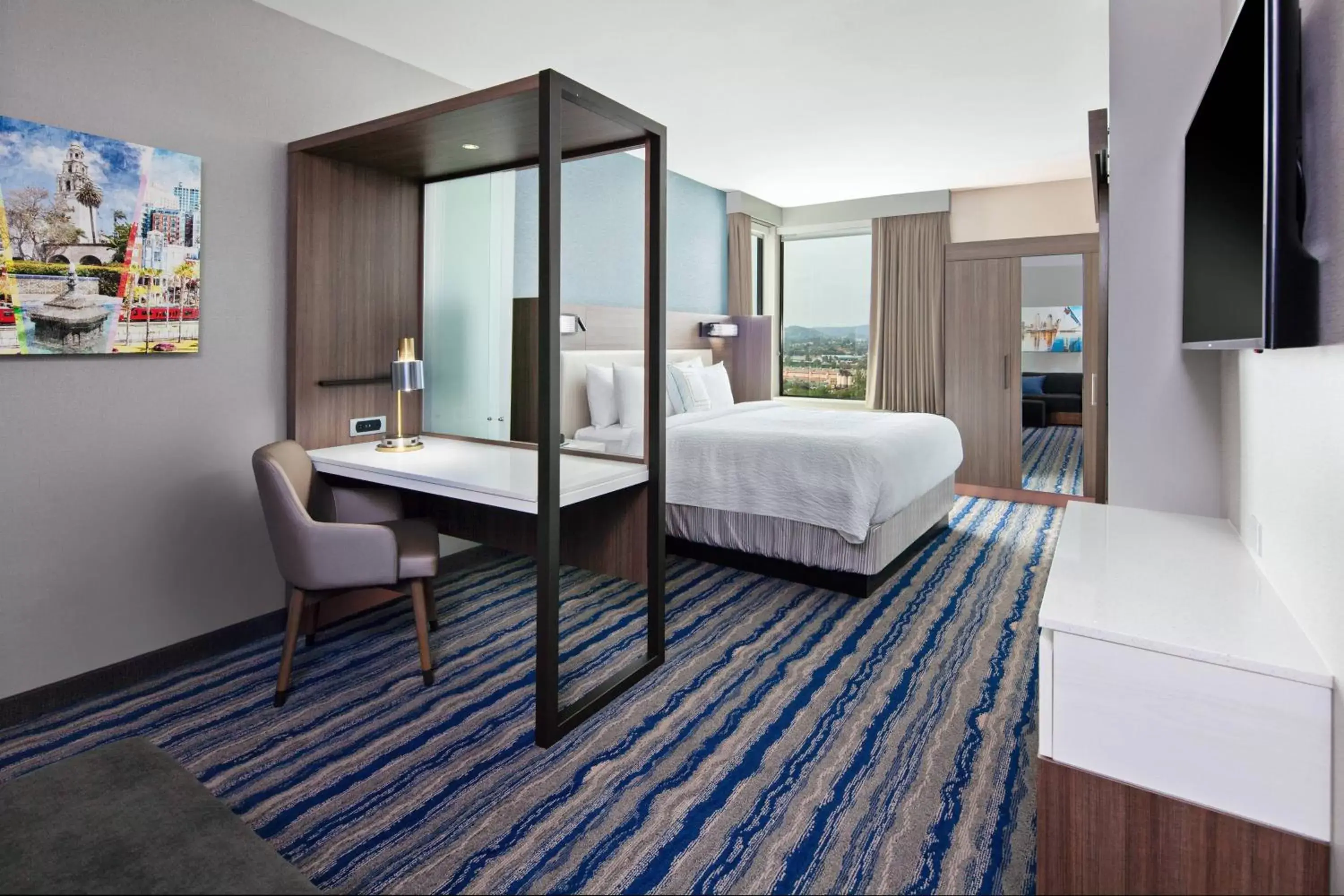 Suite, 1 King, Trundle bed in SpringHill Suites by Marriott Escondido Downtown Suite, 1 King, Trundle bed in SpringHill Suites by Marriott Escondido Downtown