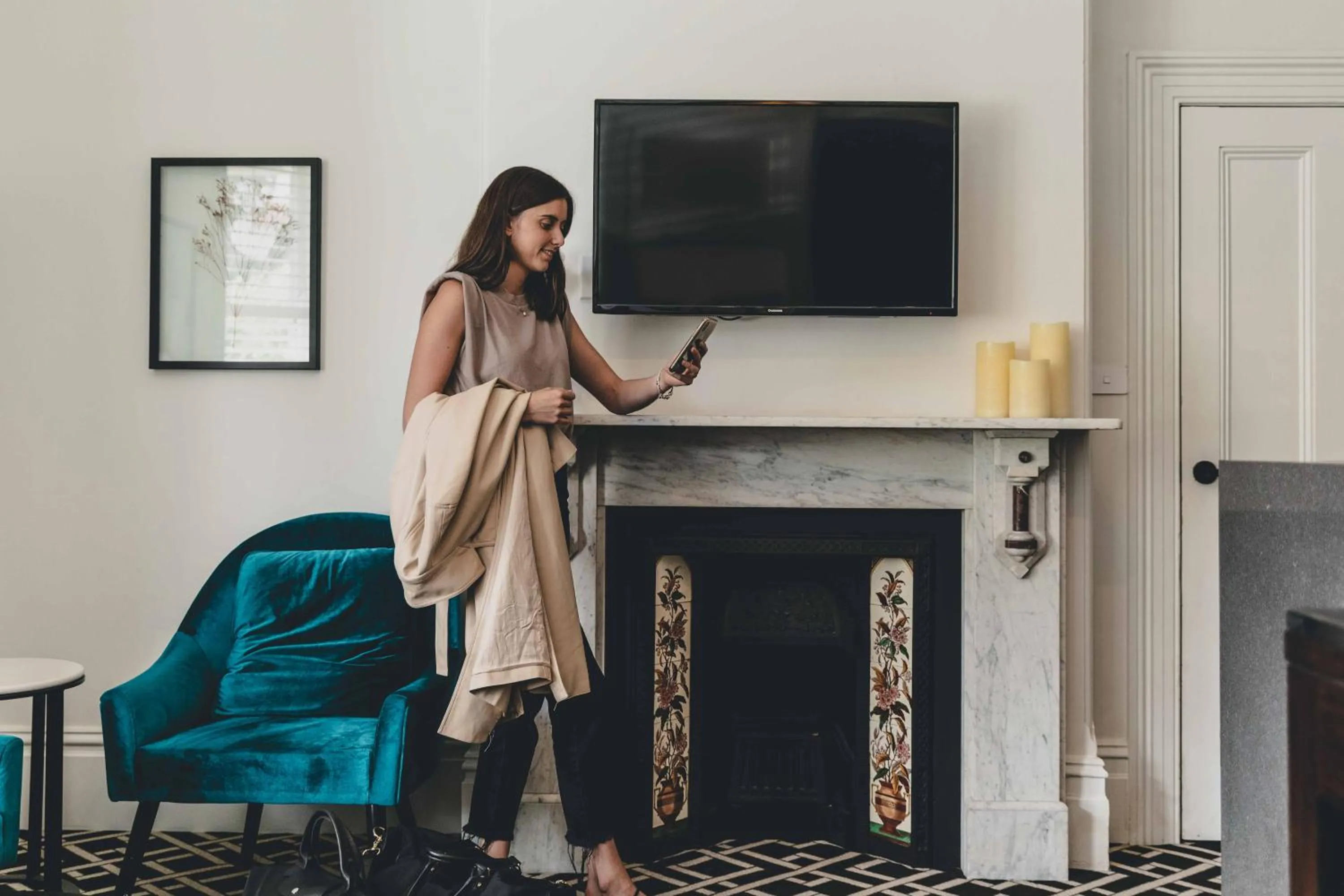Lobby or reception in High Cross Randwick by Sydney Lodges