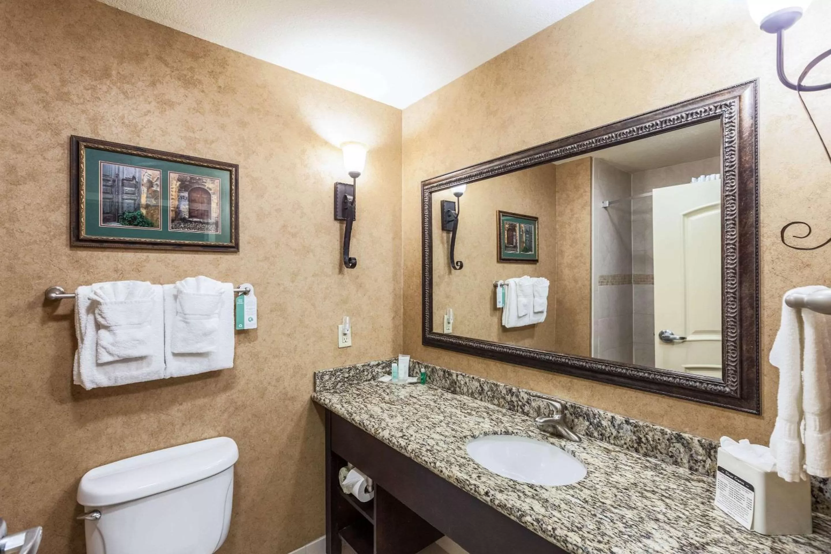 Bathroom in Comfort Suites Alamo-River walk