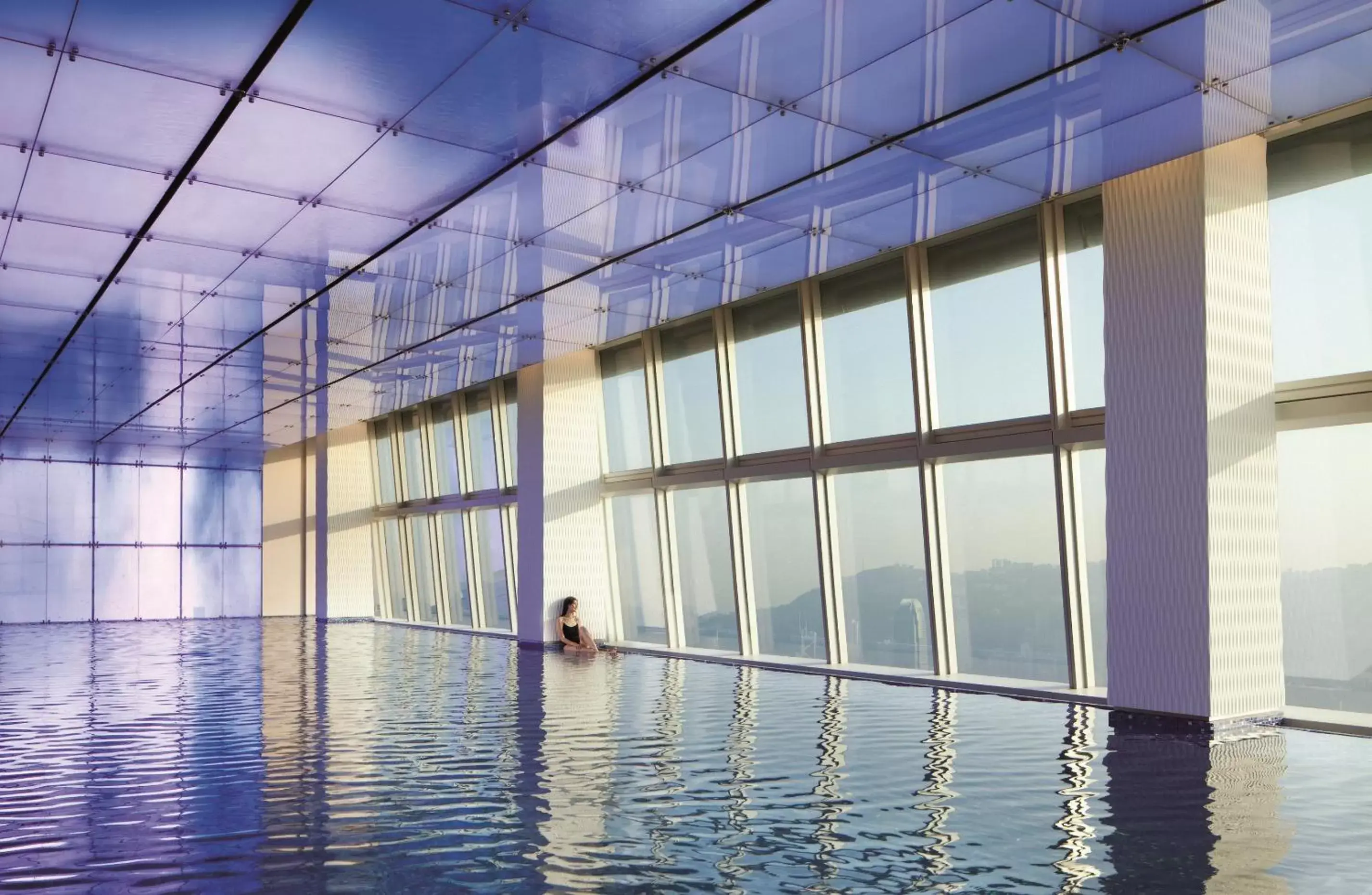 Swimming pool in The Ritz-Carlton Hong Kong