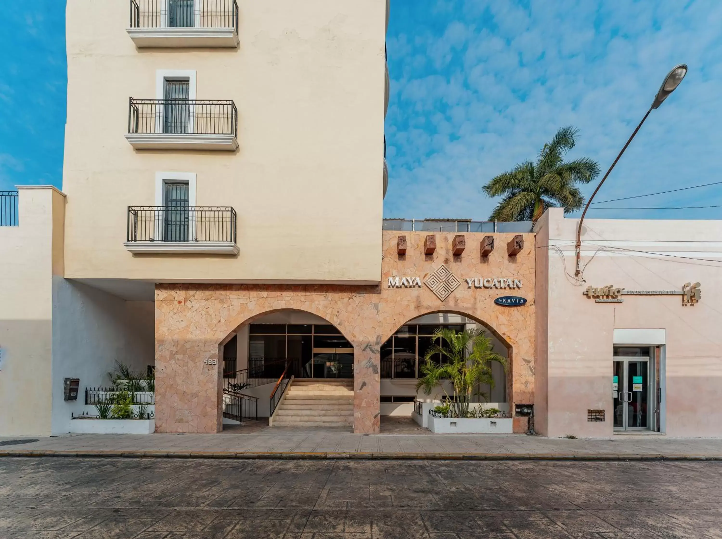 Facade/entrance, Property Building in Hotel Maya Yucatan