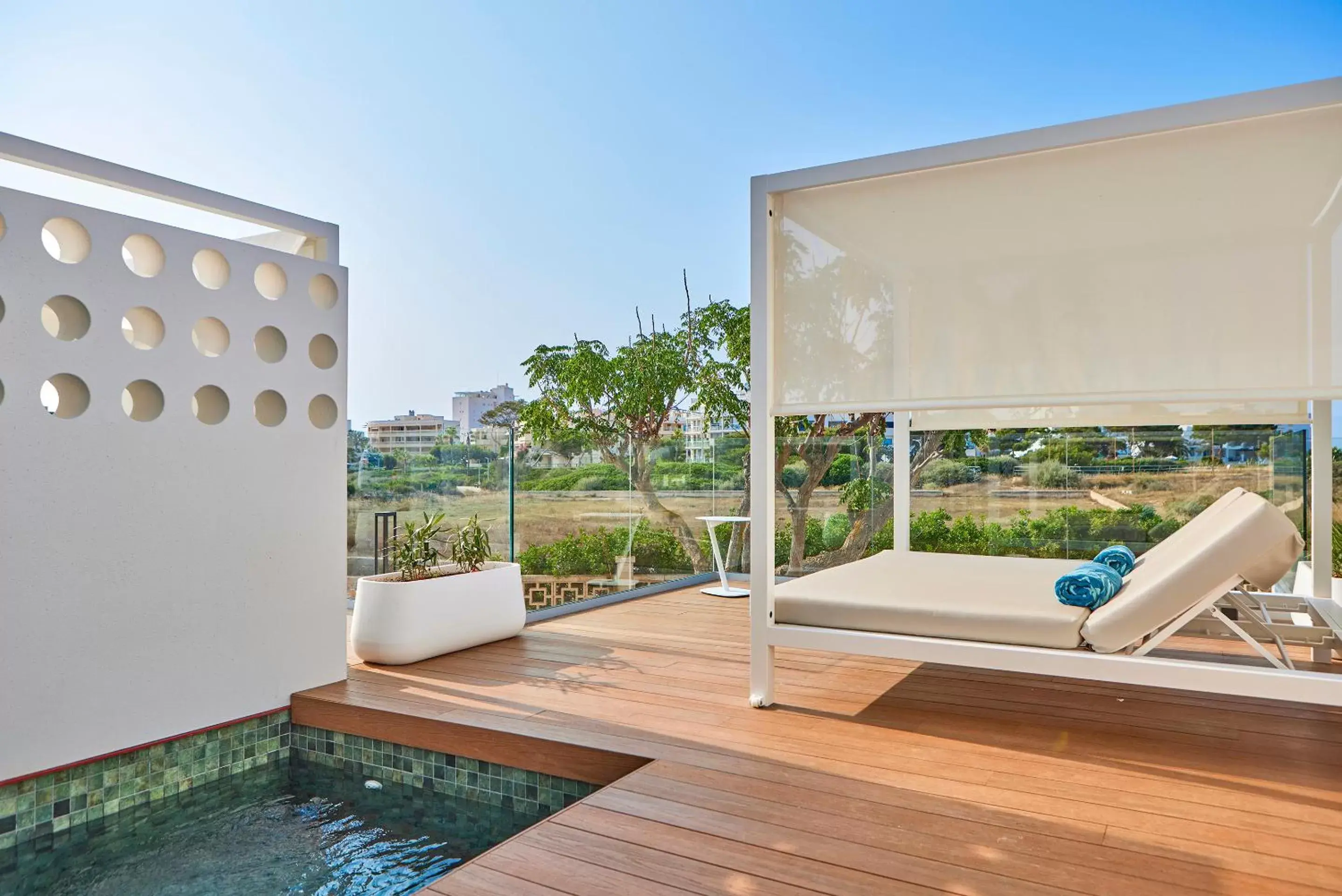 Balcony/Terrace in Universal Grand León & Spa