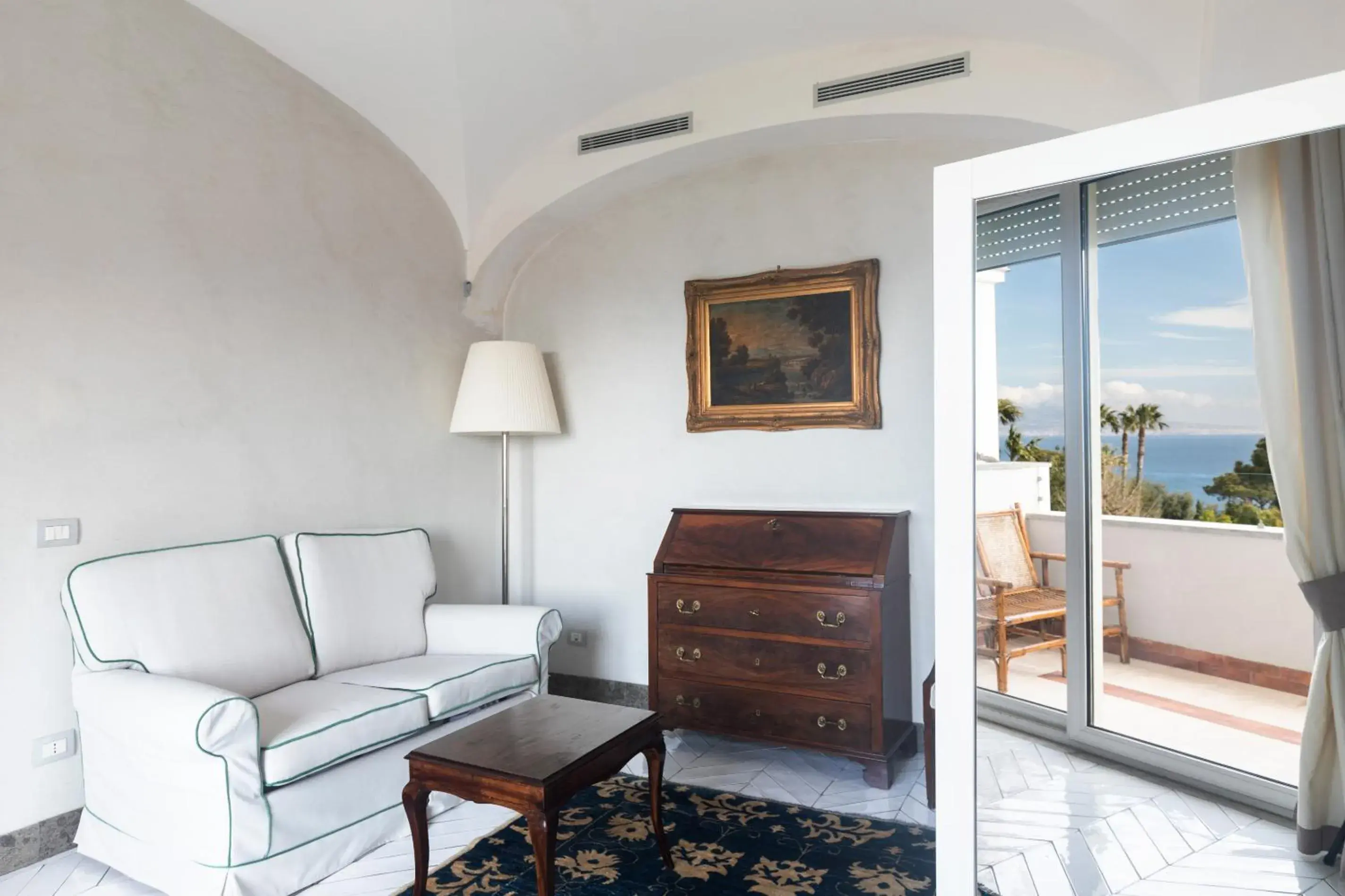 Seating Area in Grand Hotel Cocumella