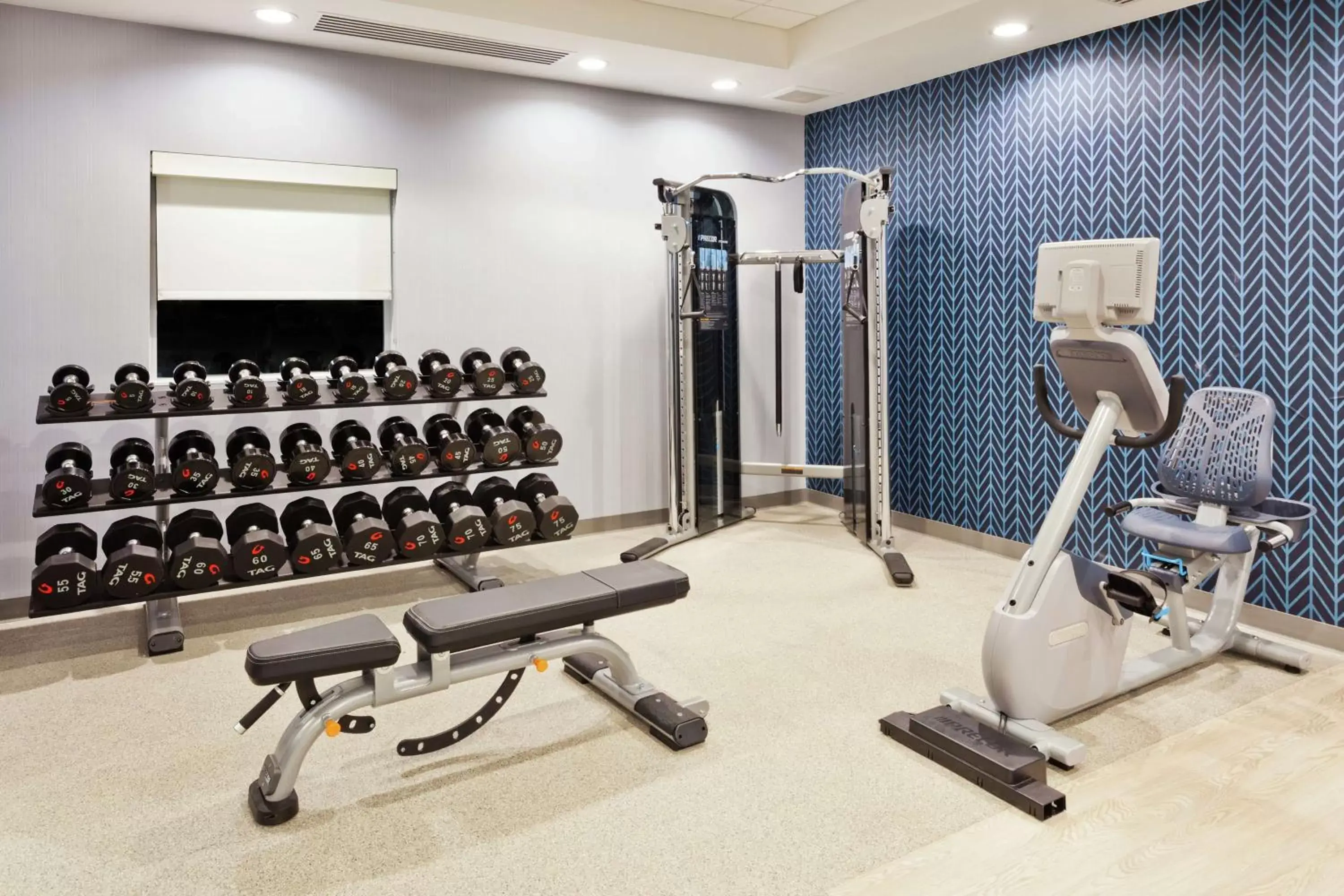 Fitness centre/facilities in Home2 Suites By Hilton Birmingham Colonnade Fitness centre/facilities in Home2 Suites By Hilton Birmingham Colonnade