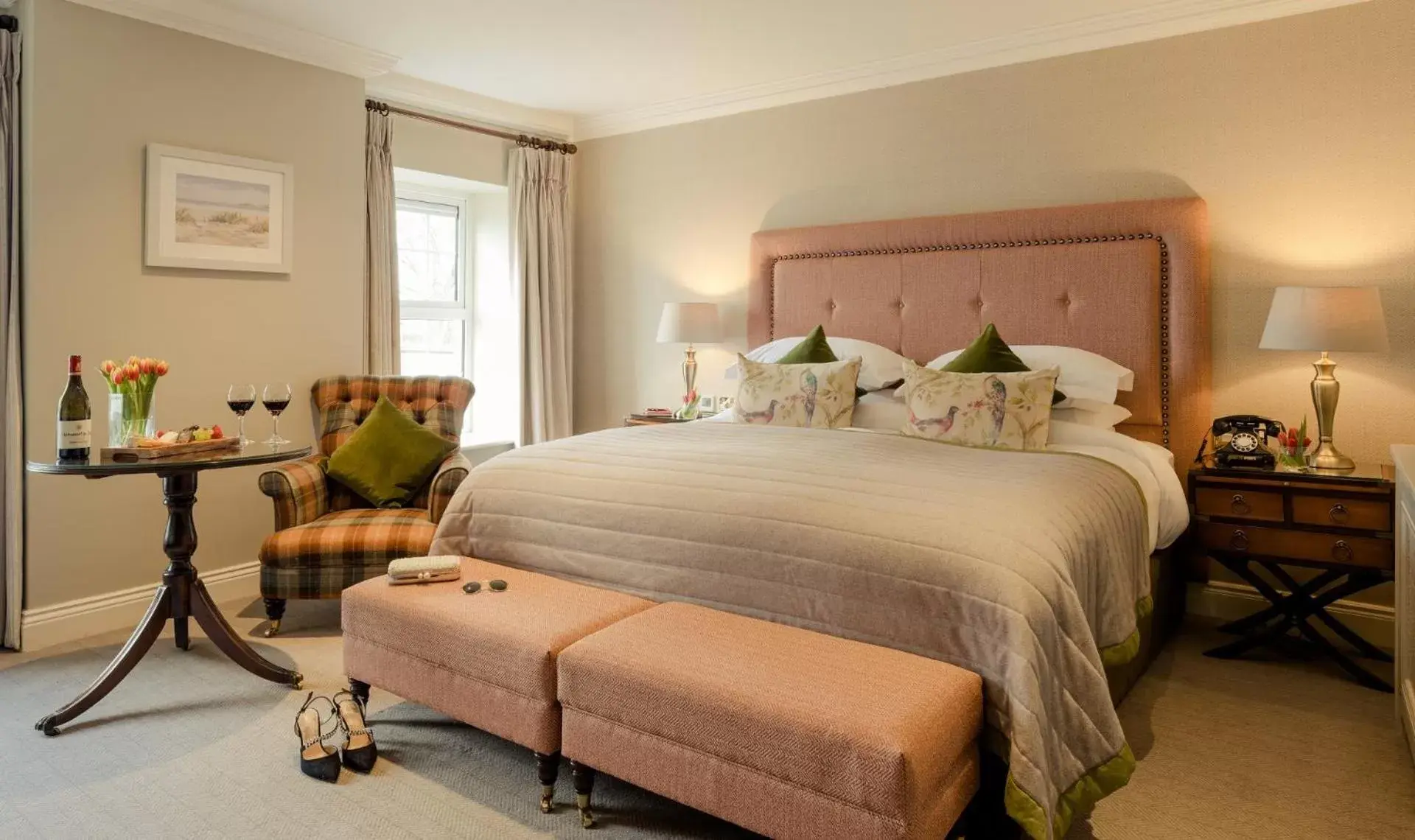 Bed in Ballygarry Estate Hotel & Spa