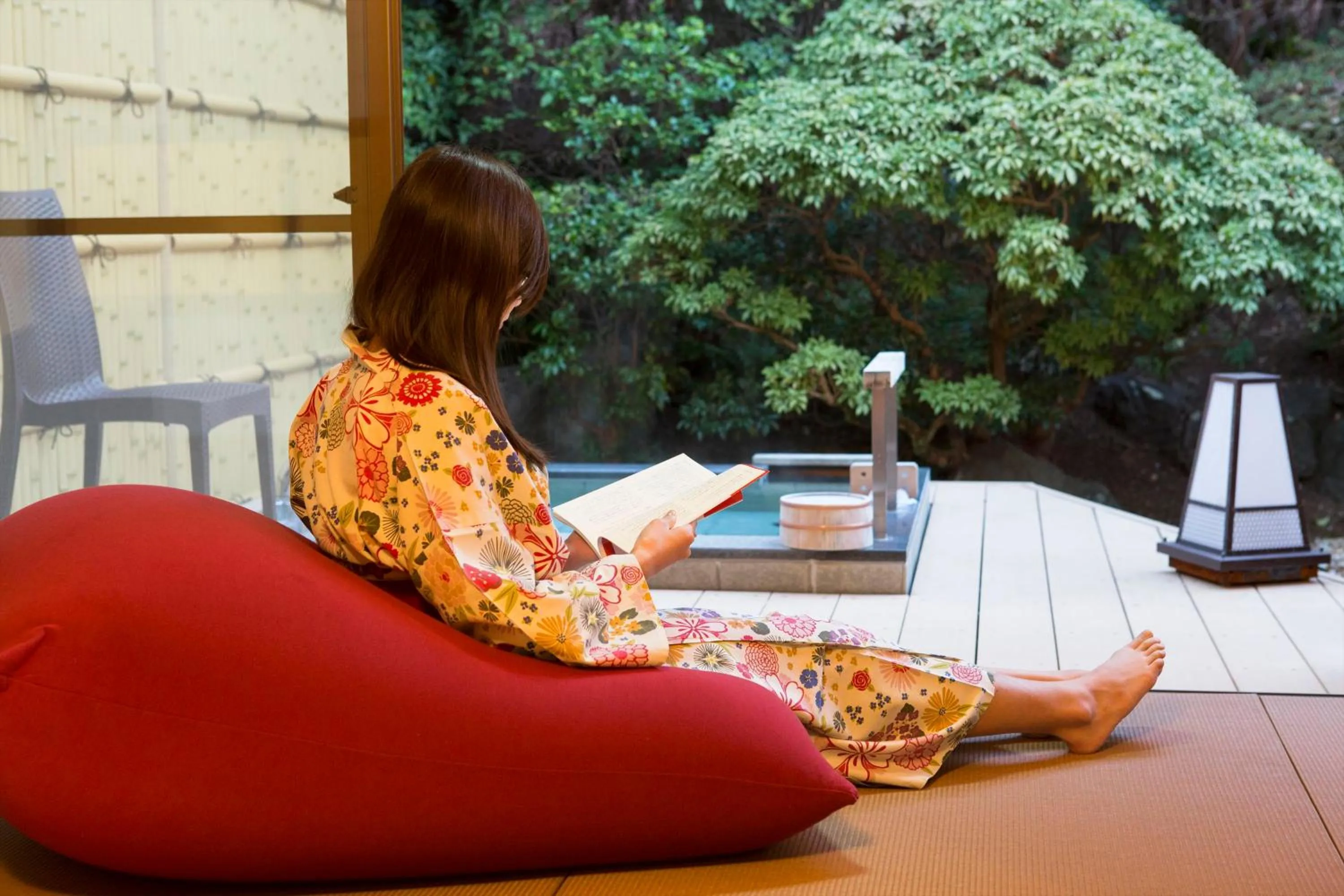 Garden view in Ito Ryokuyu