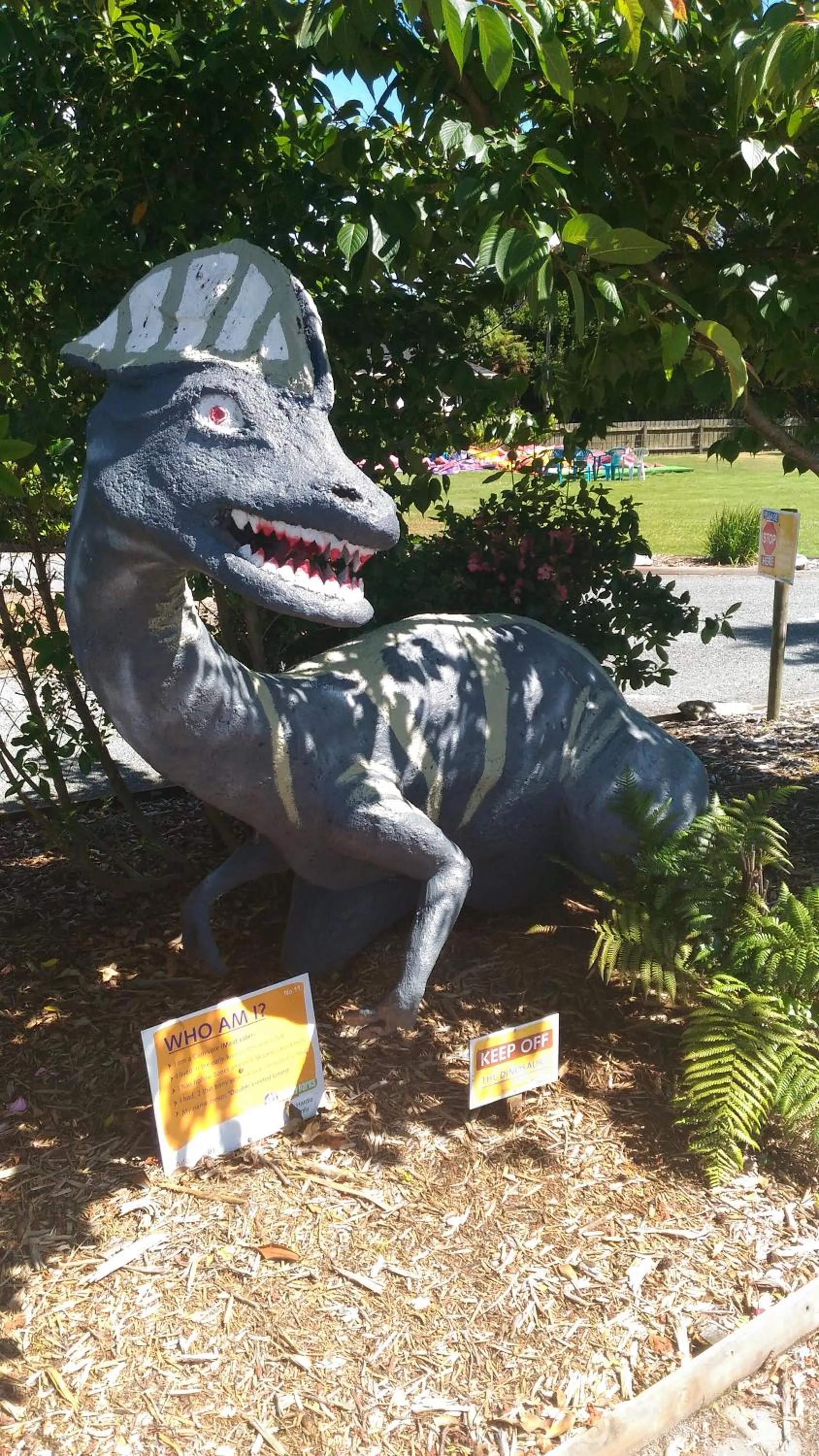 Decorative detail in All Seasons Holiday Park