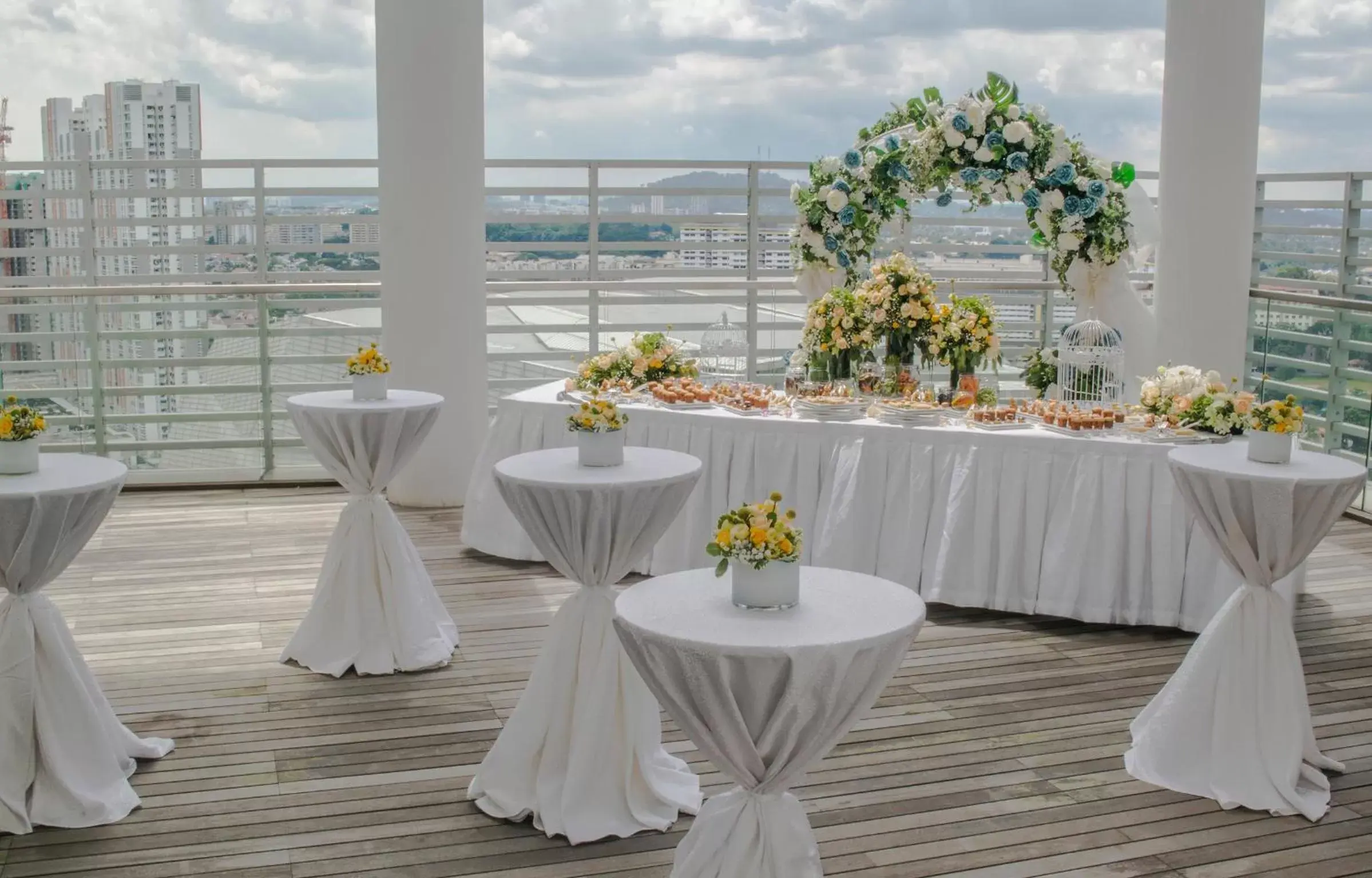 Balcony/Terrace, Banquet Facilities in Park Avenue Rochester