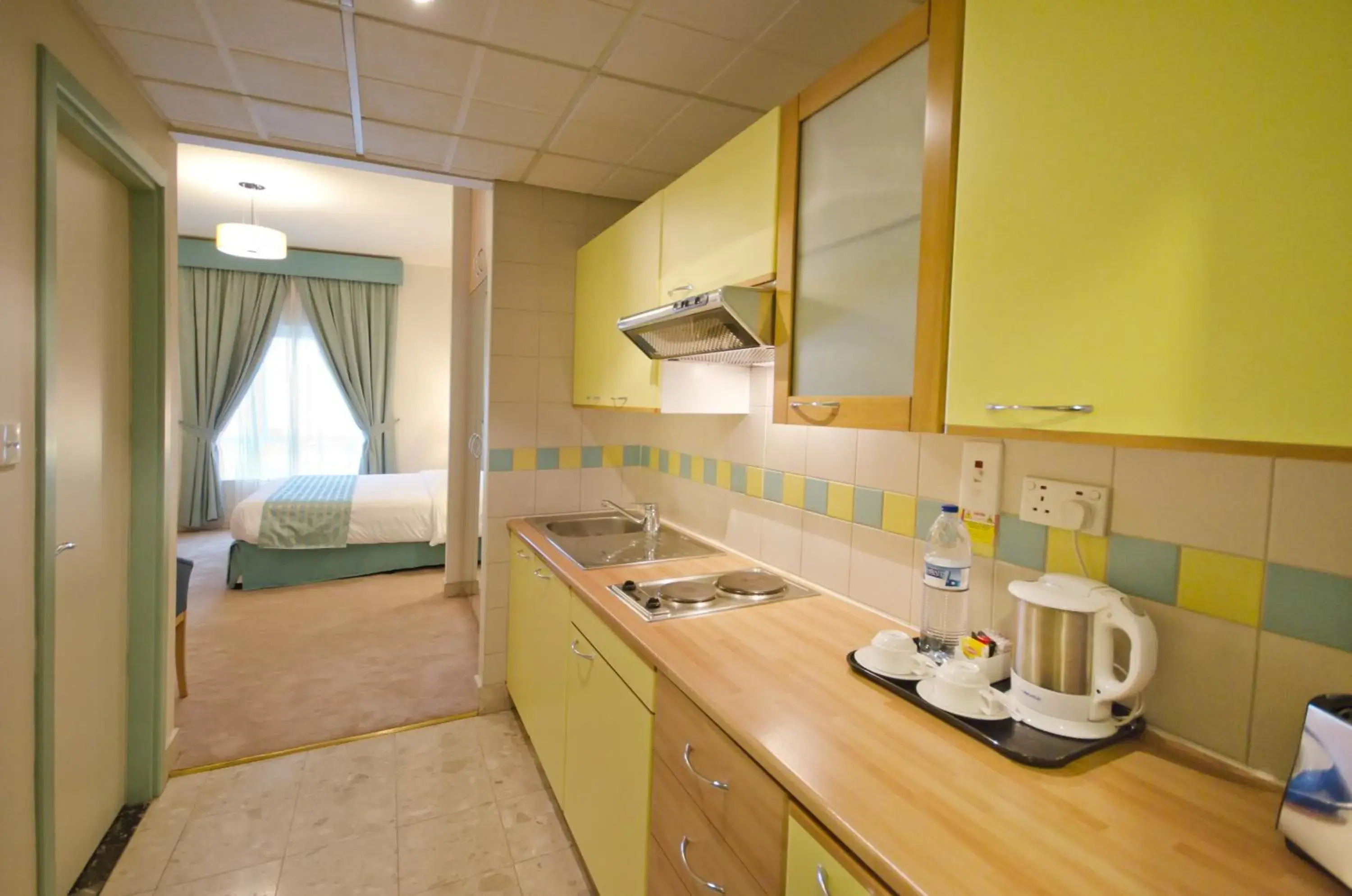 Kitchen or kitchenette, Kitchen/Kitchenette in Al Bustan Centre & Residence