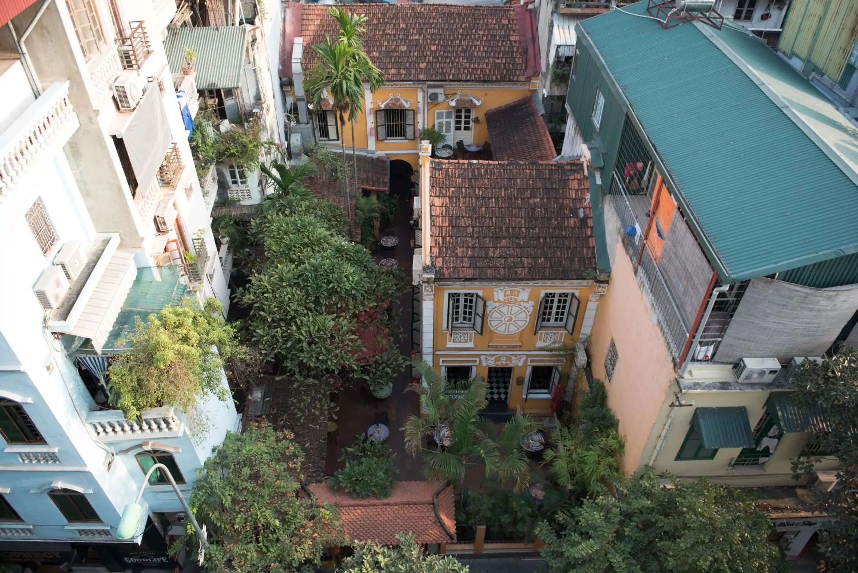Balcony/Terrace, Bird's-eye View in Golden Legend Diamond Hotel