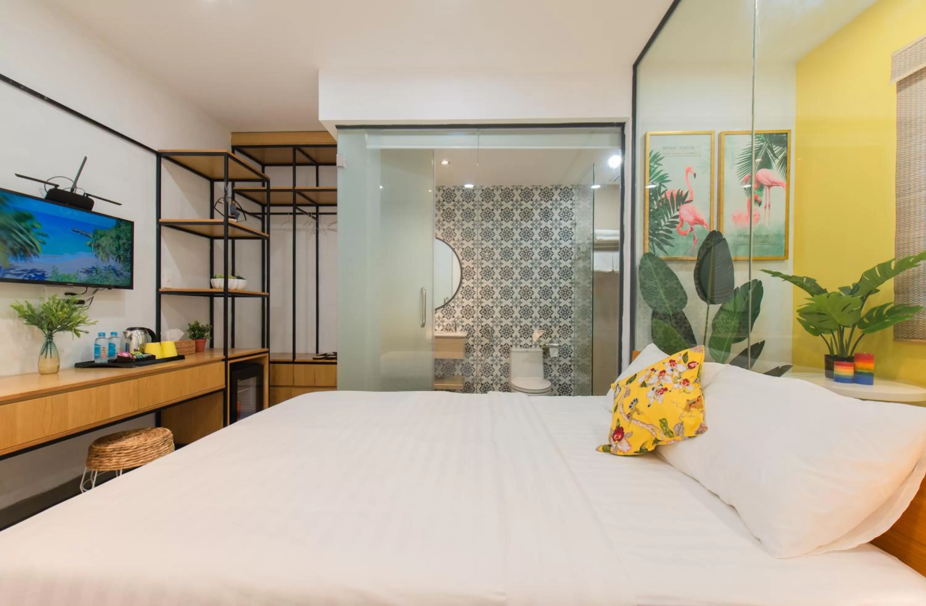 Bed in Shoho Hotel Nha Trang