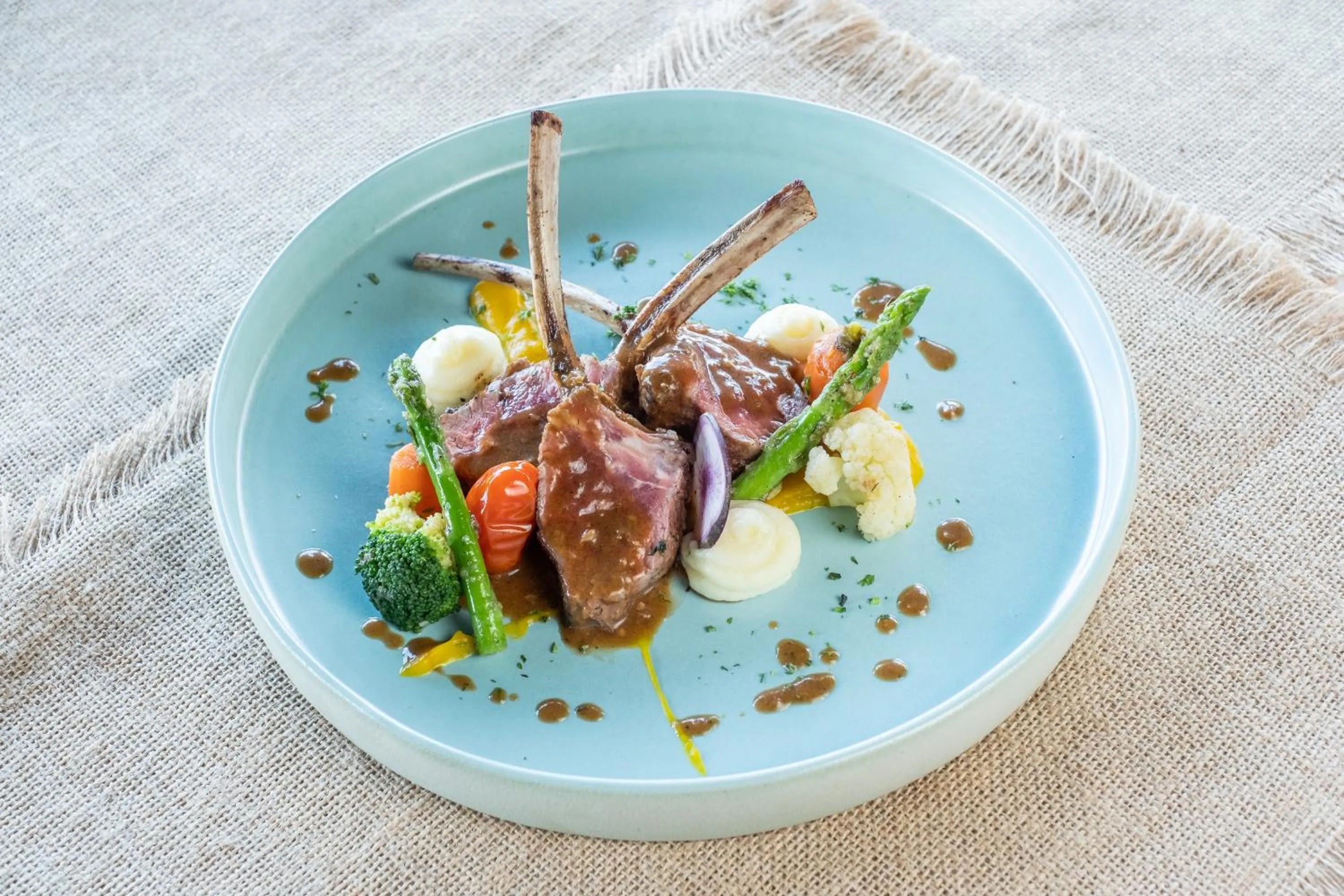 Food in The Kayon Valley Resort